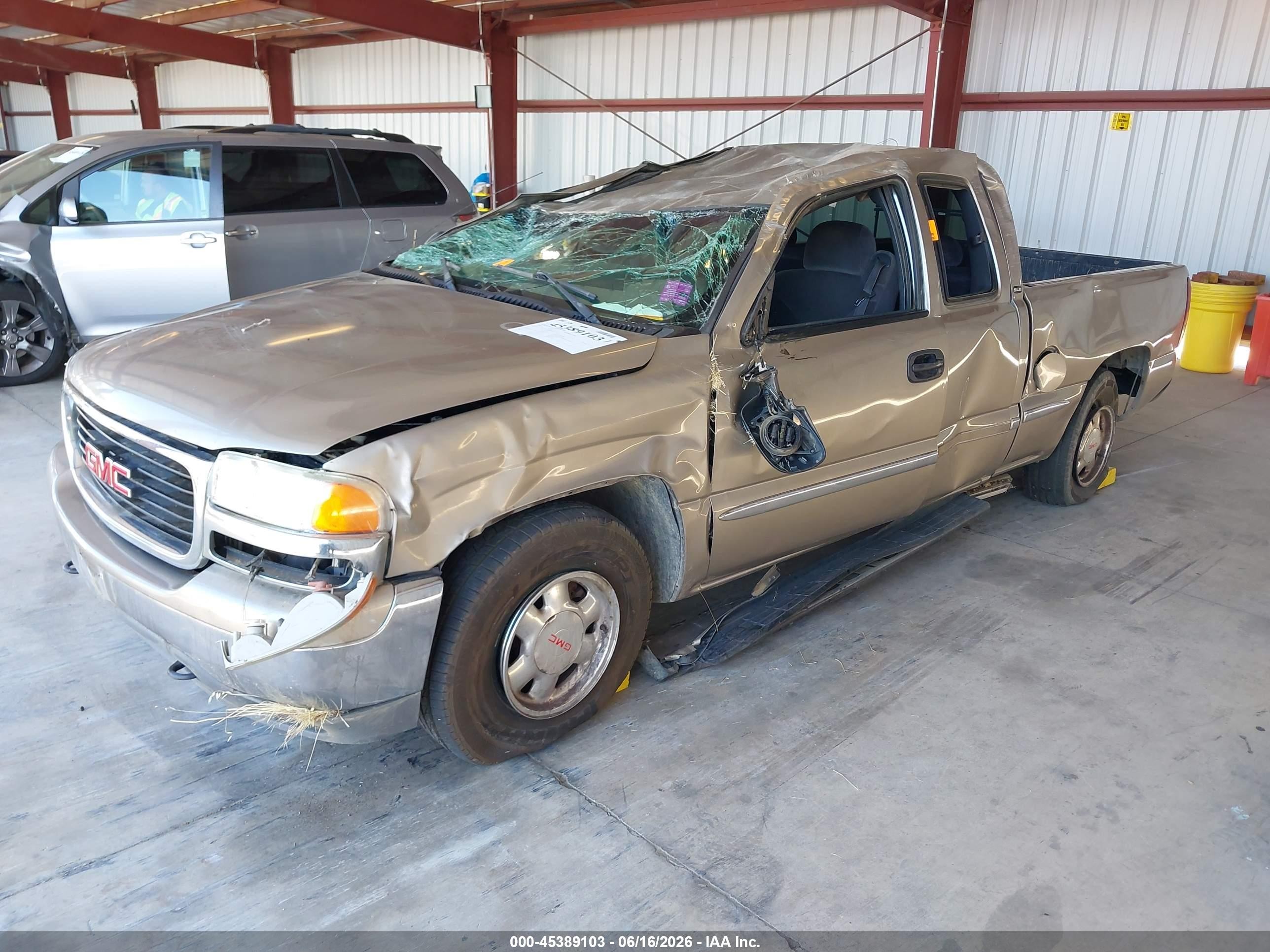2002 Gmc Sierra 1500 Sle Коричневый vin: 2GTEC19T821144418