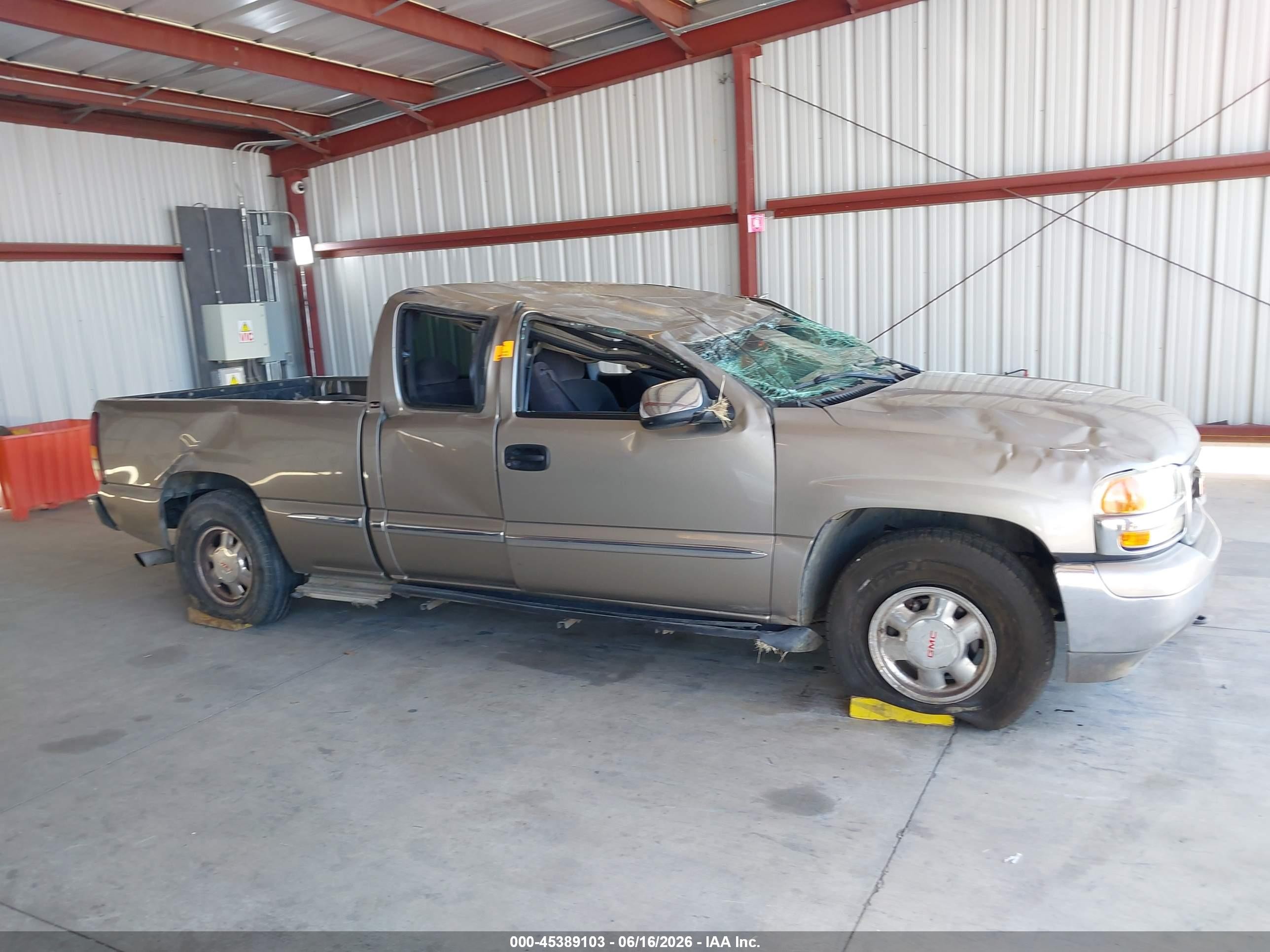 2002 Gmc Sierra 1500 Sle Коричневый vin: 2GTEC19T821144418