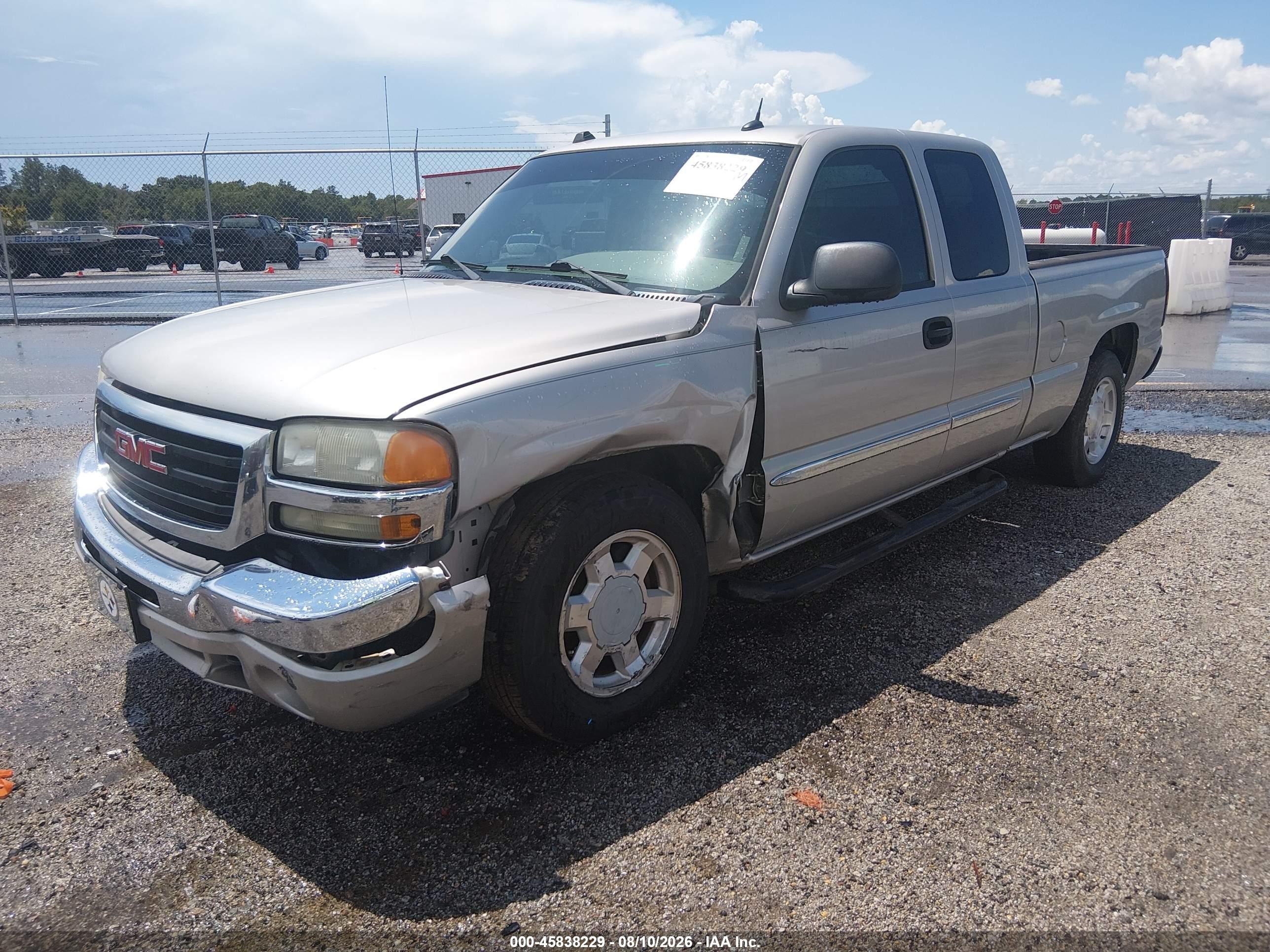 2005 Gmc Sierra 1500 Slt Серебряный vin: 2GTEC19T851209515