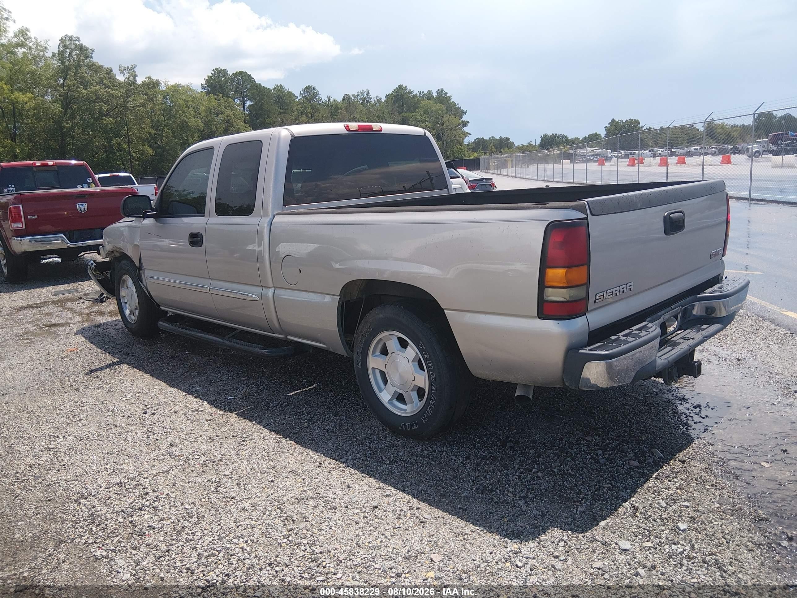 2005 Gmc Sierra 1500 Slt Серебряный vin: 2GTEC19T851209515