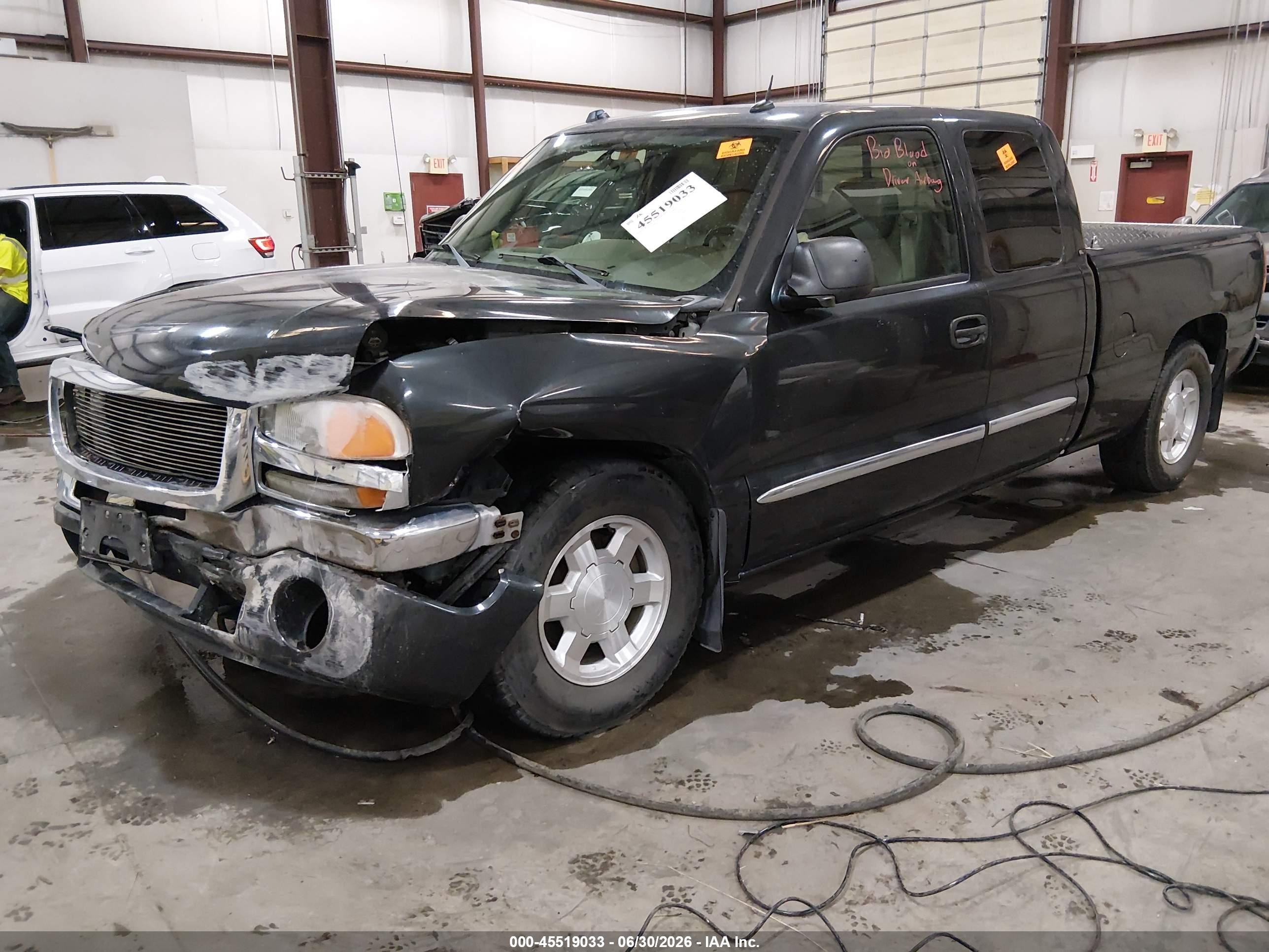 2005 Gmc Sierra 1500 Slt Black vin: 2GTEC19T851306794