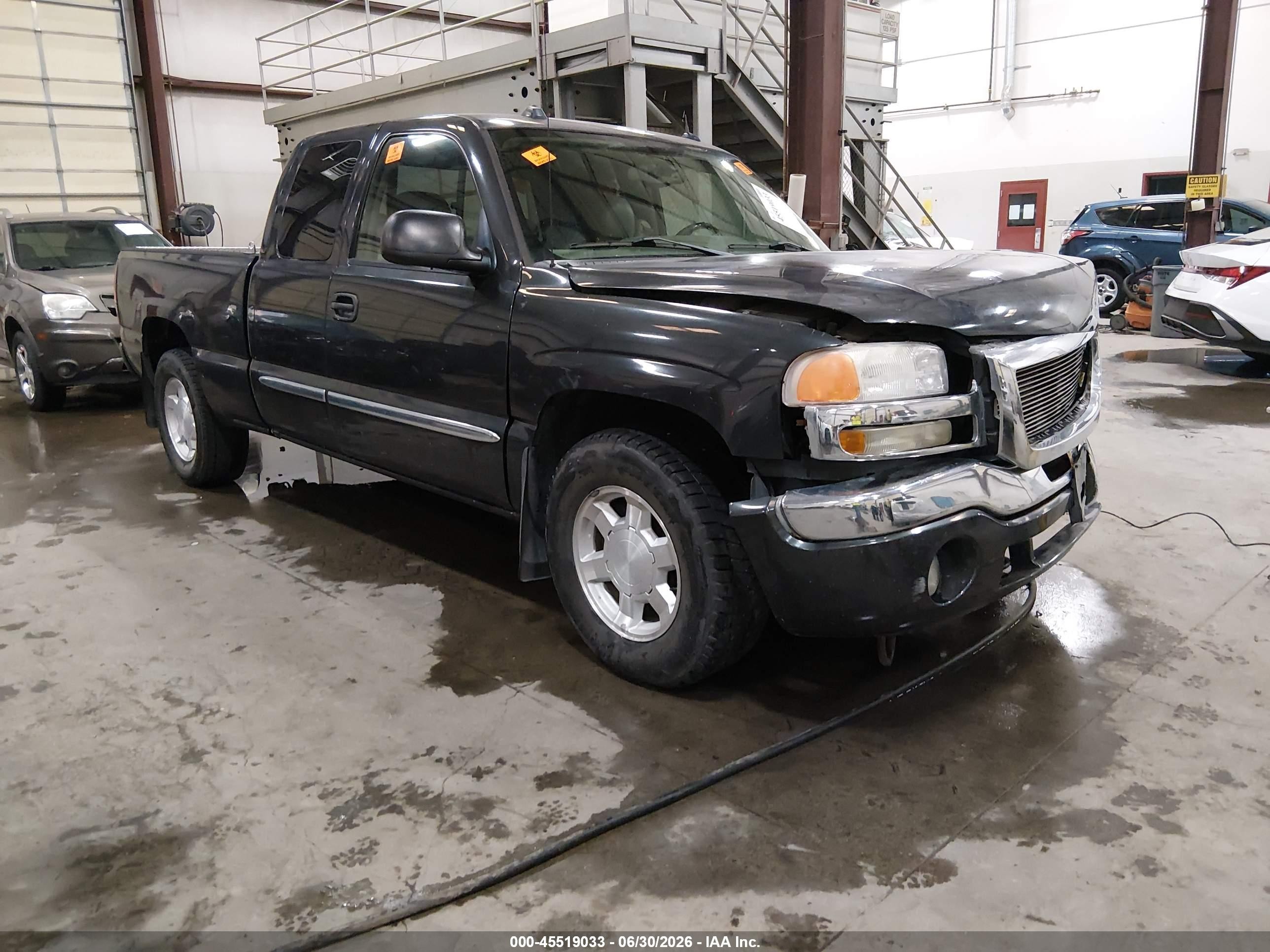 2005 Gmc Sierra 1500 Slt Black vin: 2GTEC19T851306794