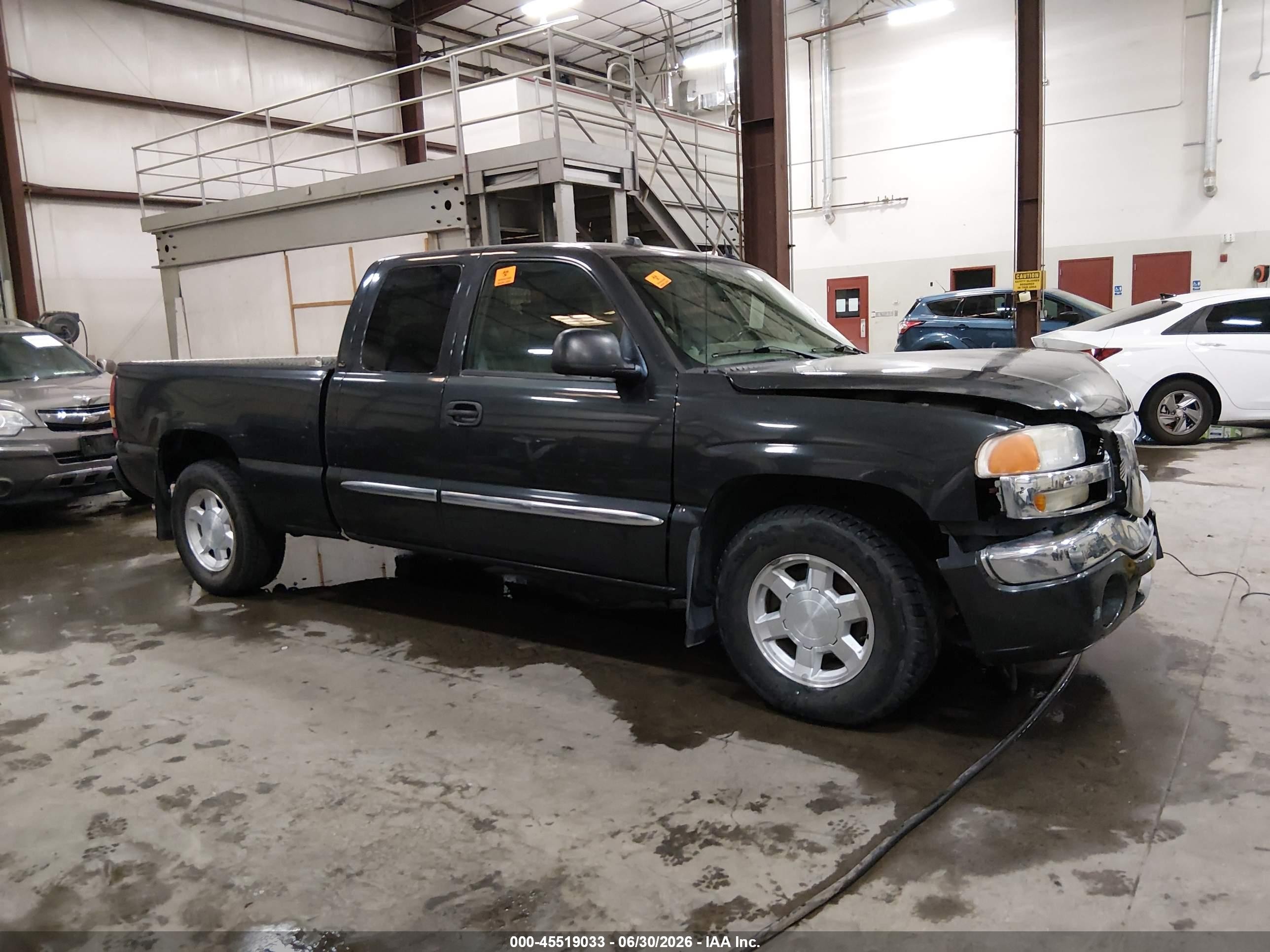 2005 Gmc Sierra 1500 Slt Black vin: 2GTEC19T851306794