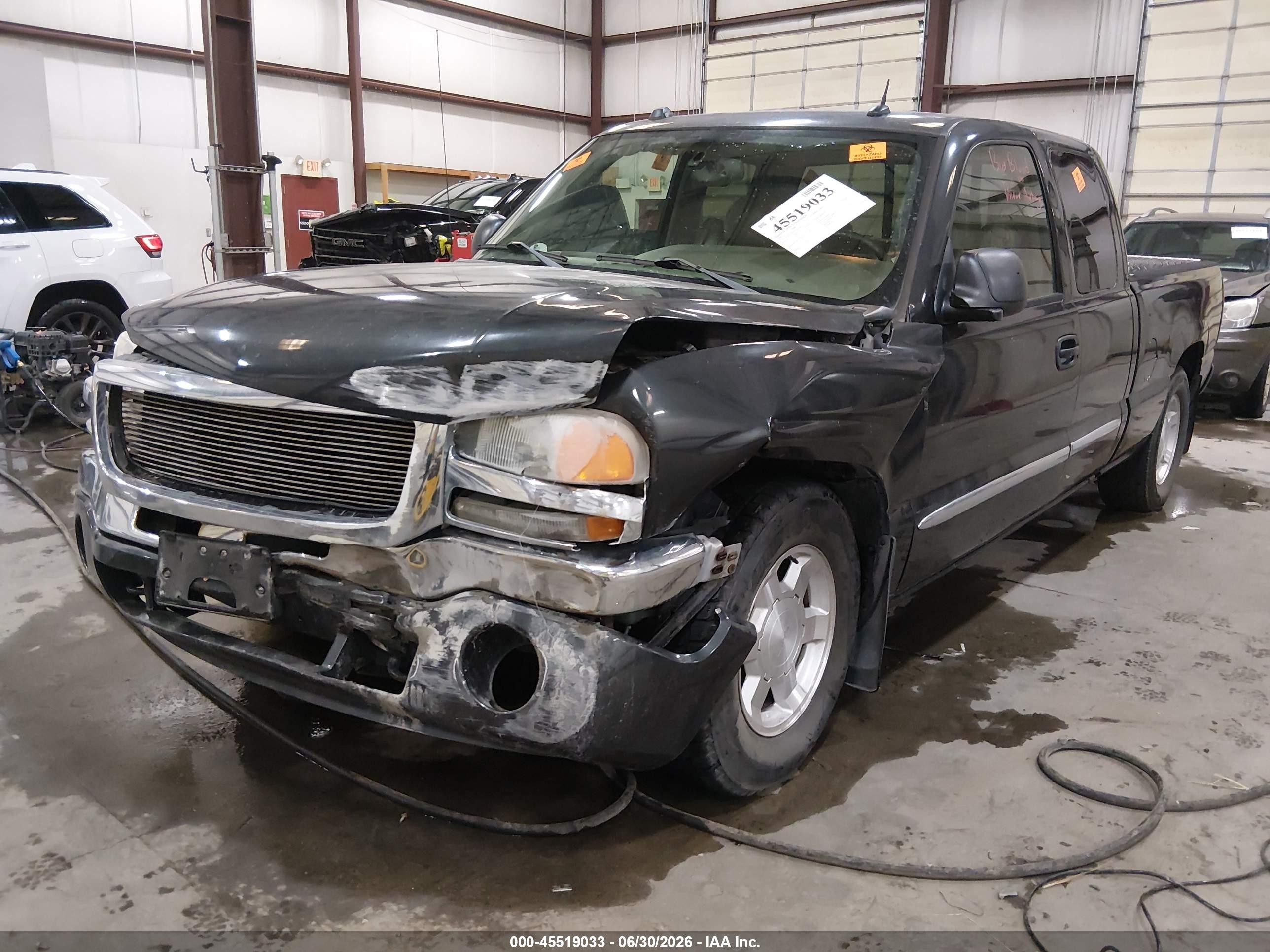 2005 Gmc Sierra 1500 Slt Black vin: 2GTEC19T851306794