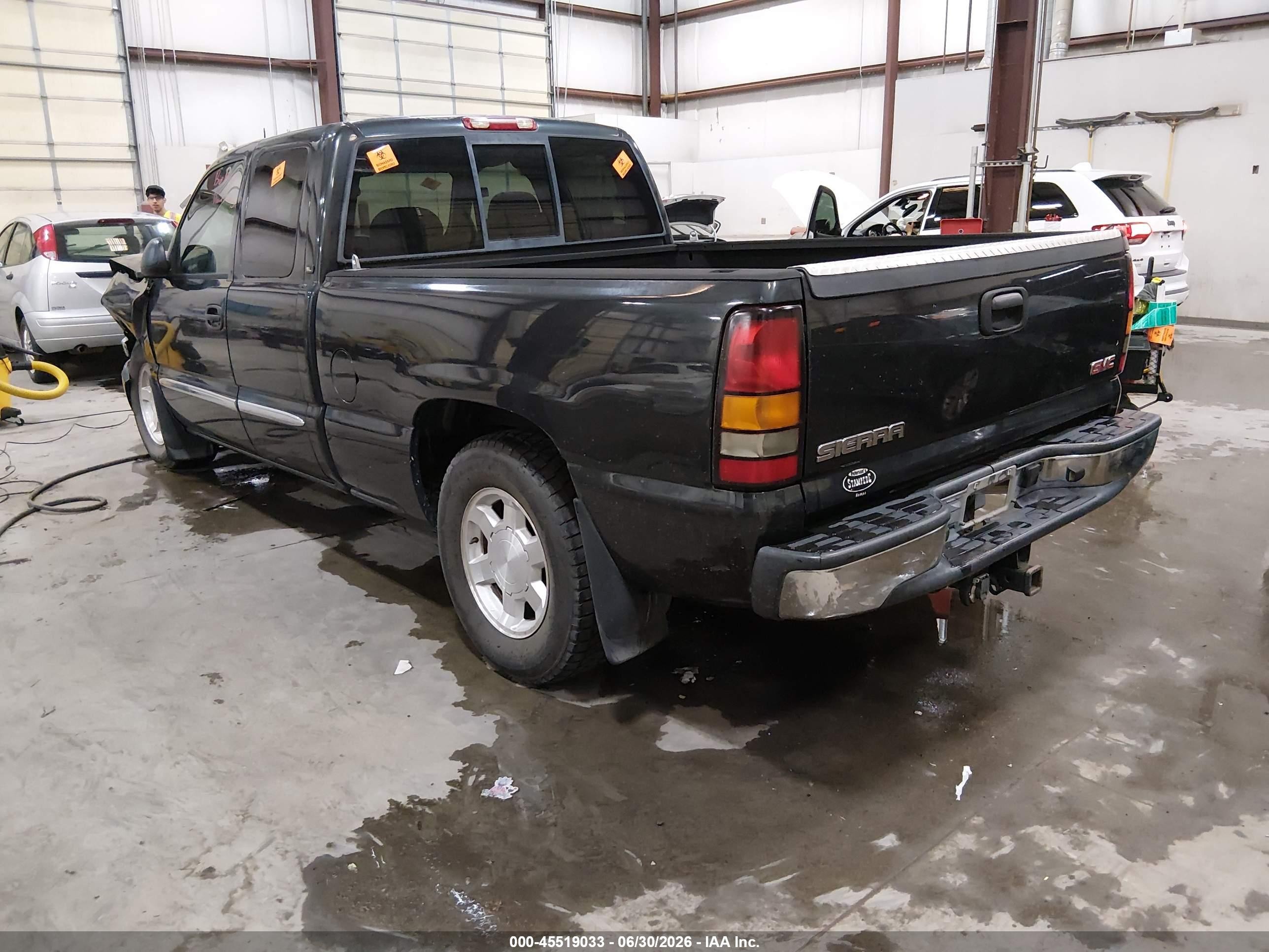 2005 Gmc Sierra 1500 Slt Black vin: 2GTEC19T851306794