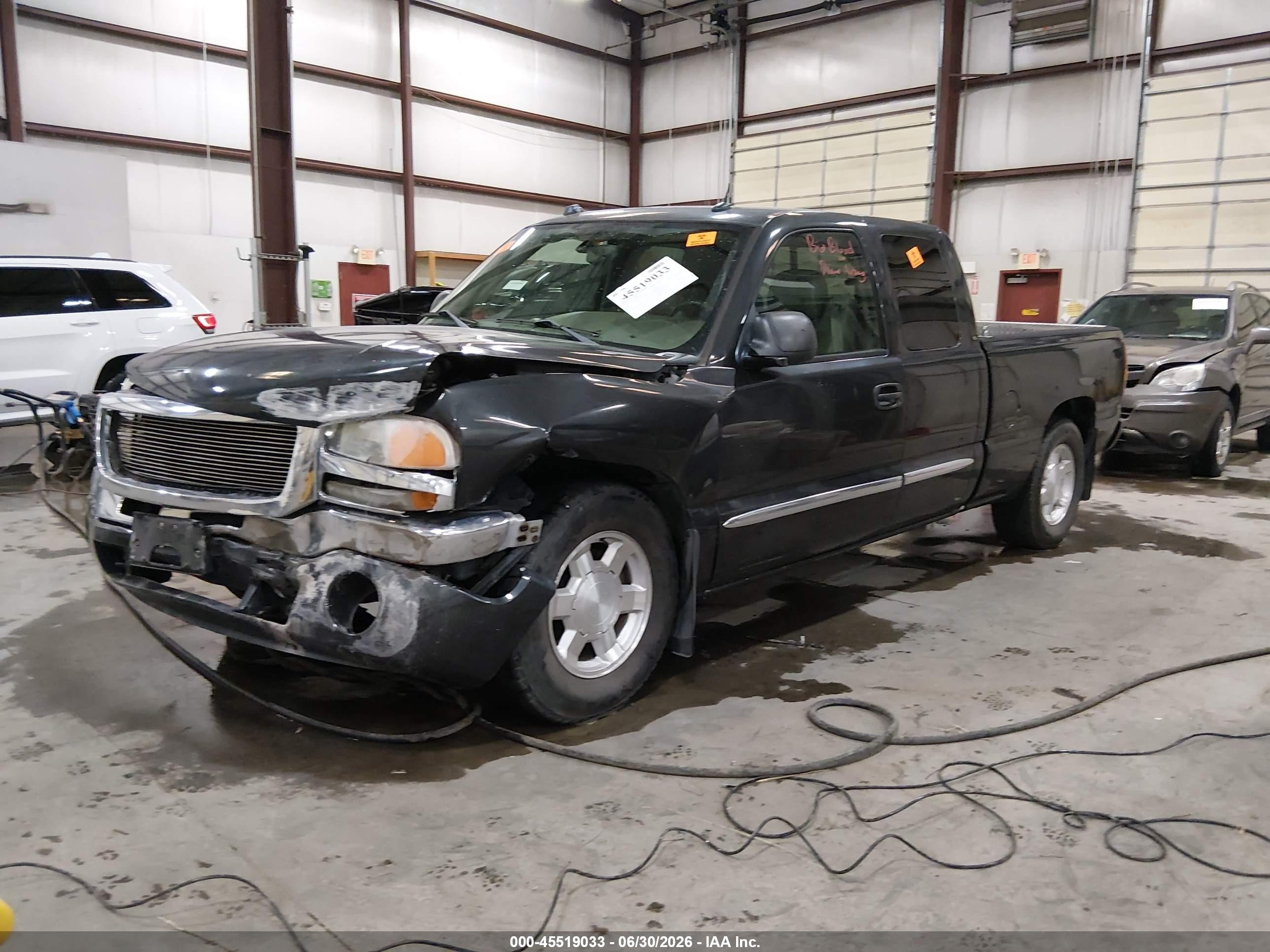 2005 Gmc Sierra 1500 Slt Black vin: 2GTEC19T851306794