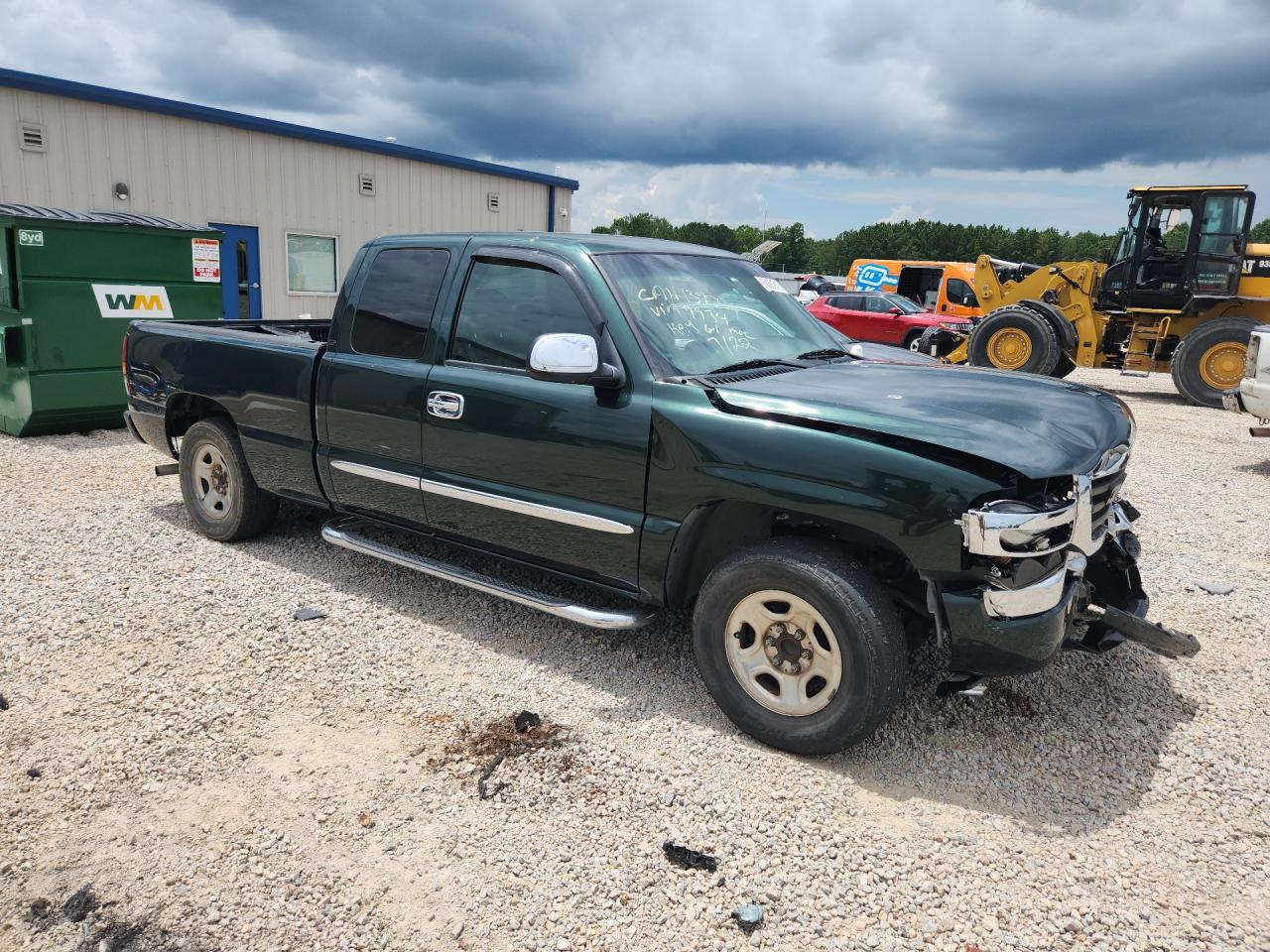2004 Gmc New Sierra C1500 Green vin: 2GTEC19T941259936
