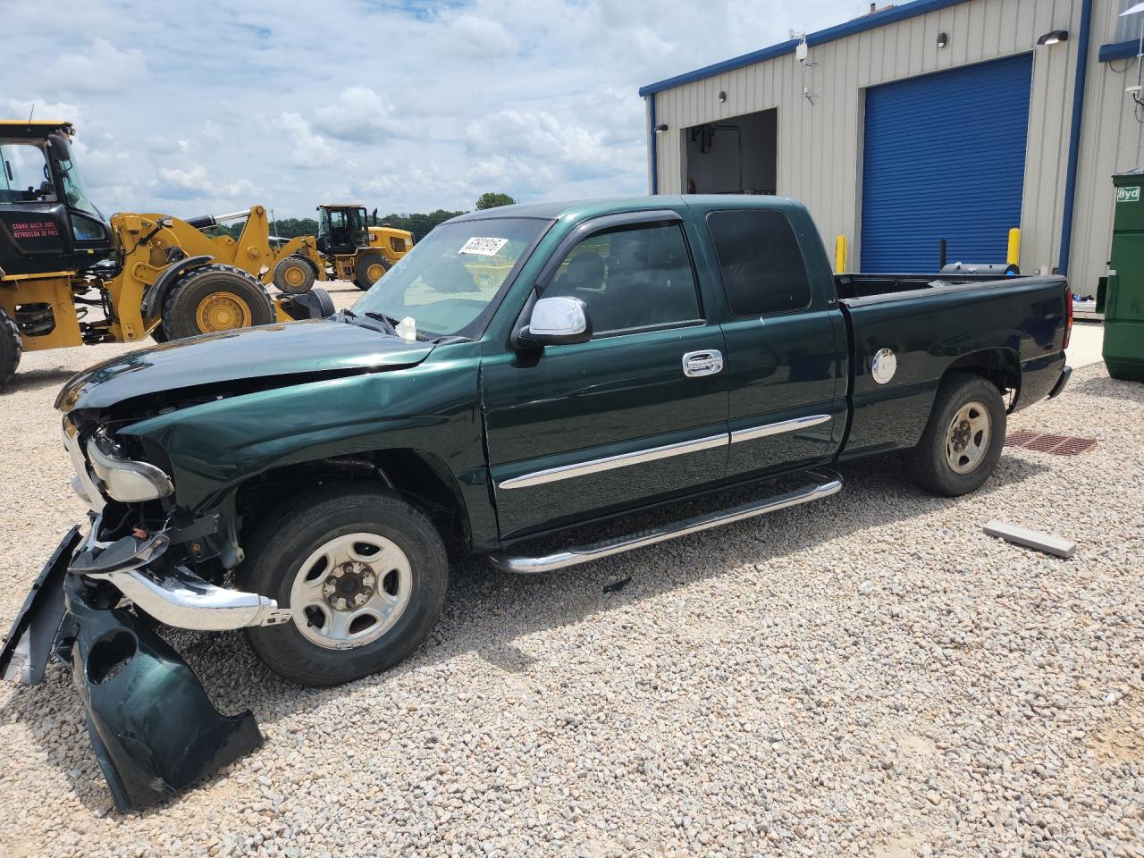 2004 Gmc New Sierra C1500 Green vin: 2GTEC19T941259936