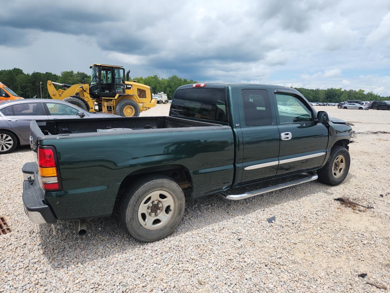 2004 Gmc New Sierra C1500 Green vin: 2GTEC19T941259936