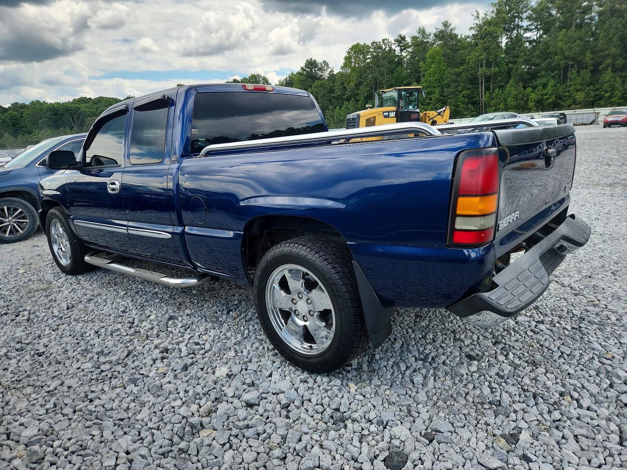 2004 Gmc New Sierra C1500 Blue vin: 2GTEC19T941376951