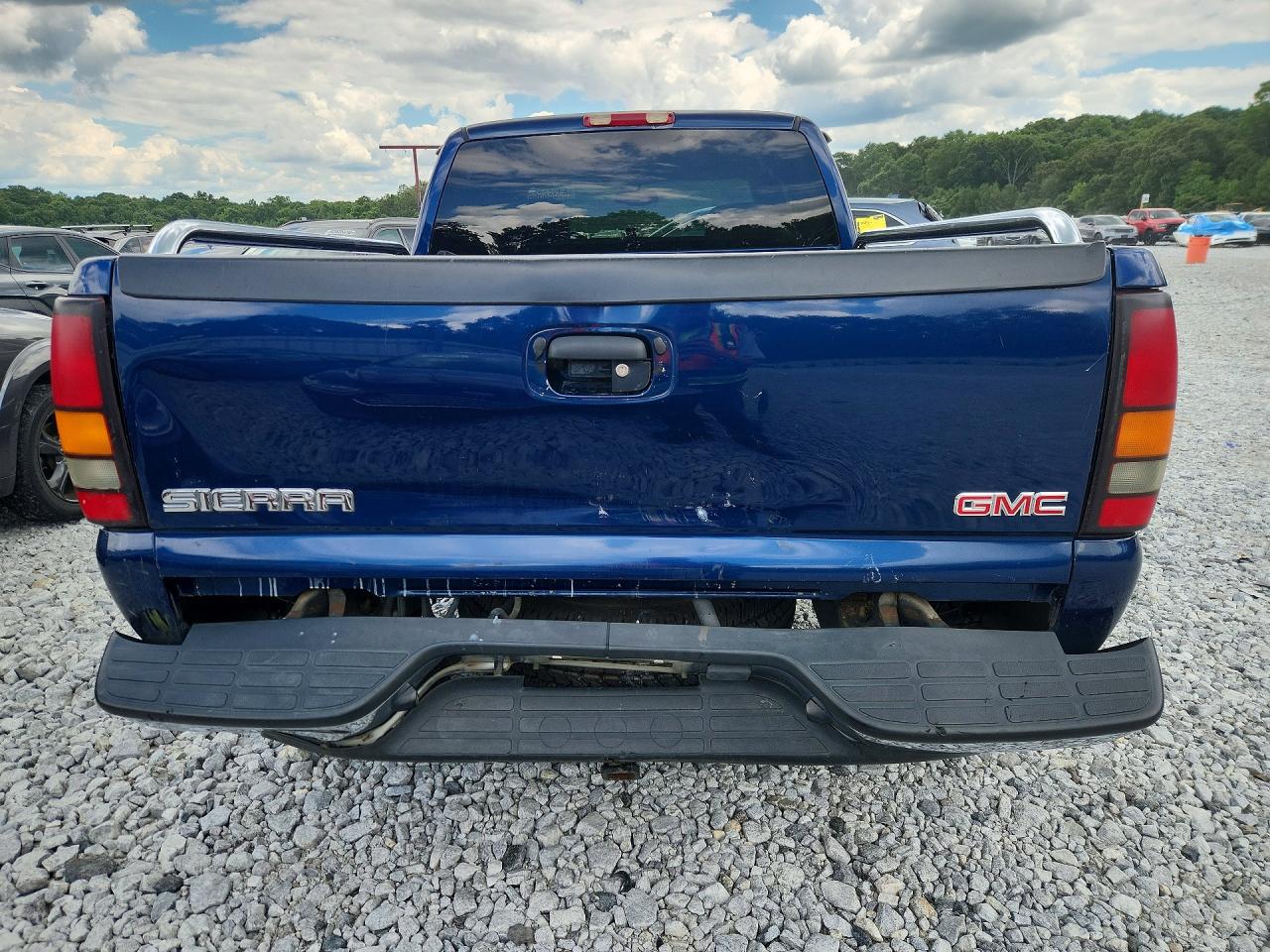 2004 Gmc New Sierra C1500 Blue vin: 2GTEC19T941376951