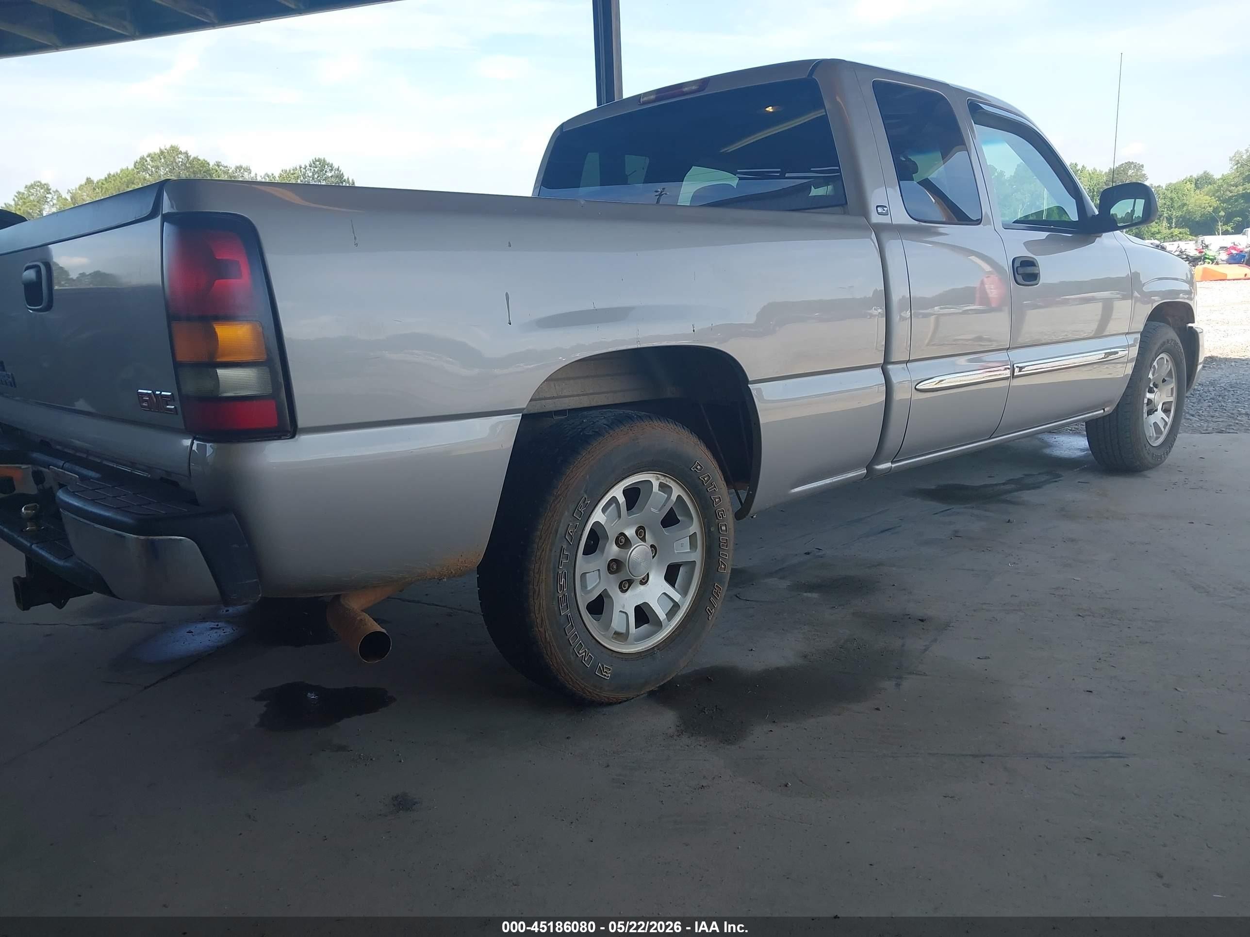 2005 Gmc Sierra 1500 Sle Brown vin: 2GTEC19T951235413