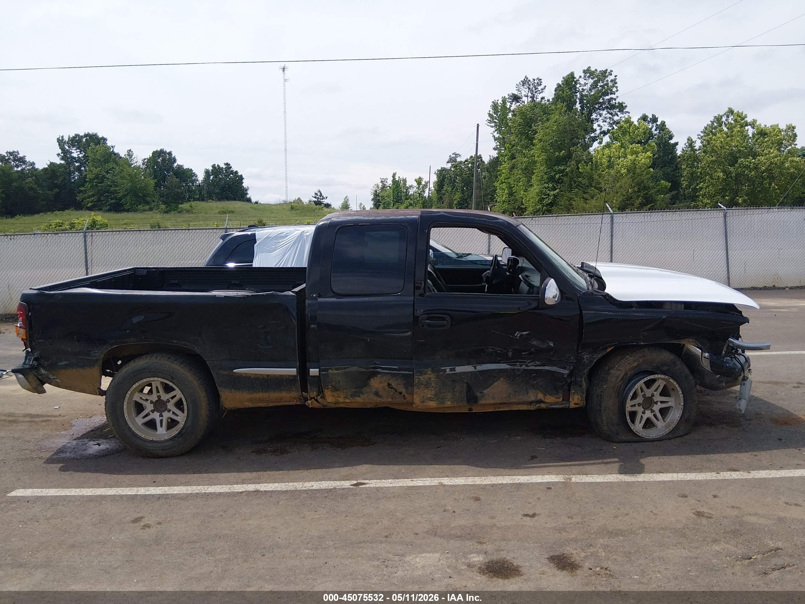 2002 Gmc Sierra 1500 Sl Black vin: 2GTEC19TX21213898