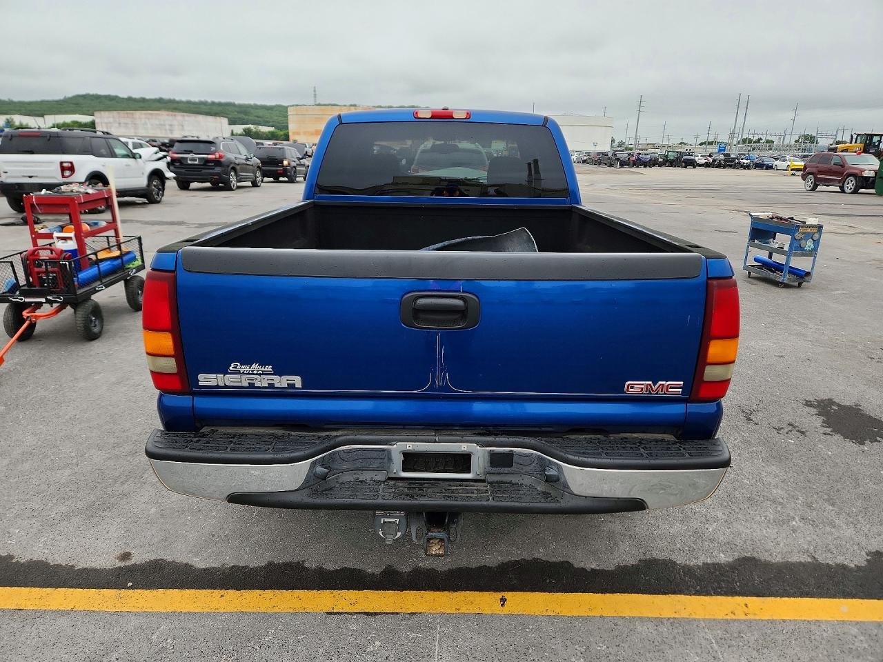2003 Gmc New Sierra C1500 Blue vin: 2GTEC19TX31239757