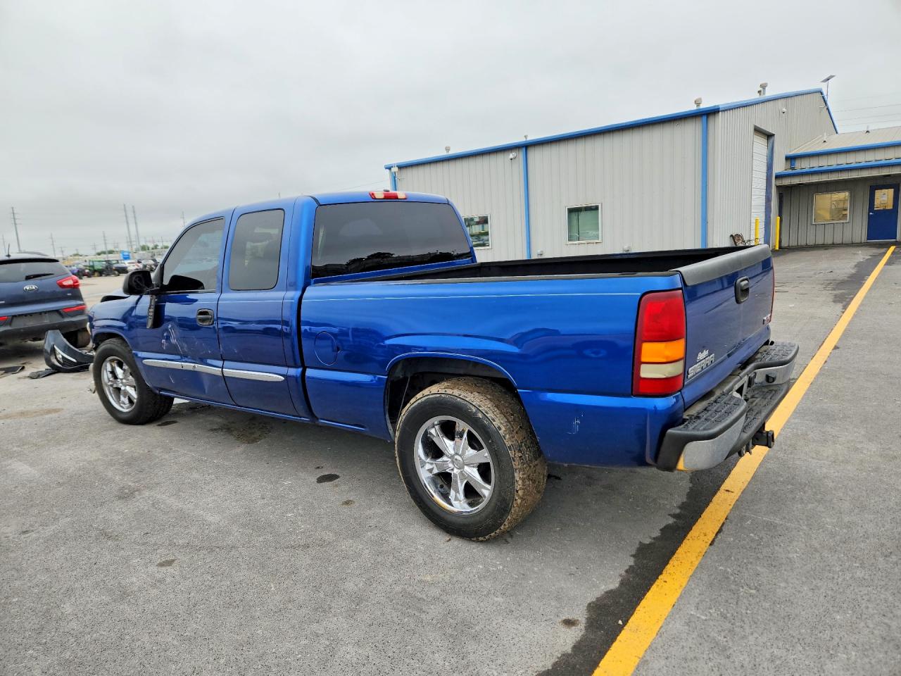 2003 Gmc New Sierra C1500 Blue vin: 2GTEC19TX31239757