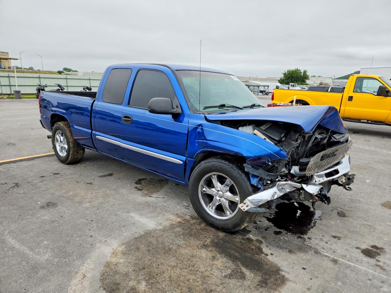 2003 Gmc New Sierra C1500 Blue vin: 2GTEC19TX31239757