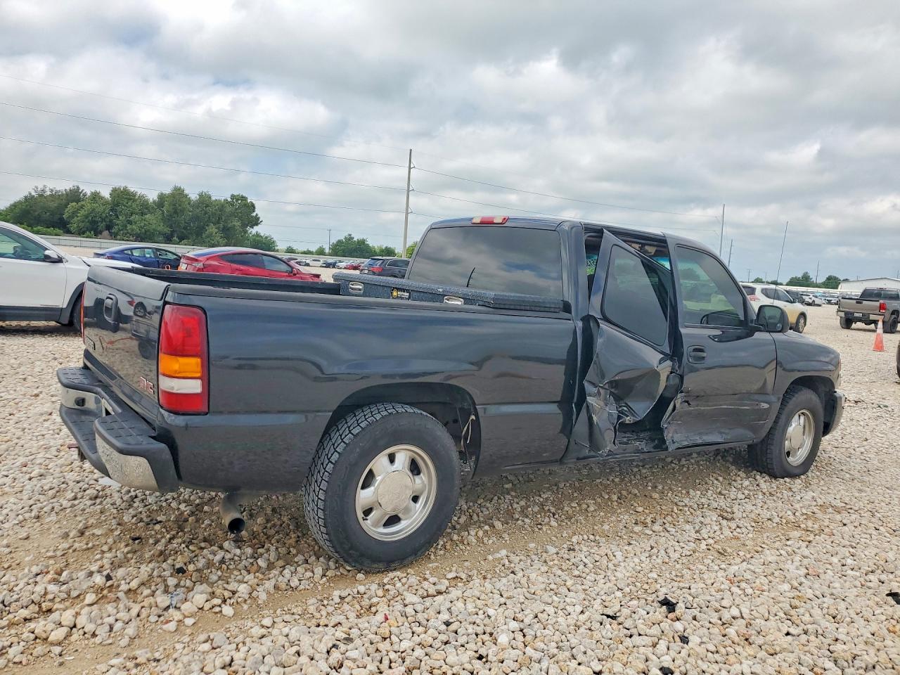 2003 Gmc New Sierra C1500 Черный vin: 2GTEC19TX31241038