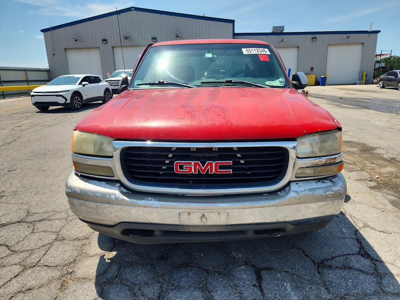2000 Gmc New Sierra C1500 Red vin: 2GTEC19TXY1168776