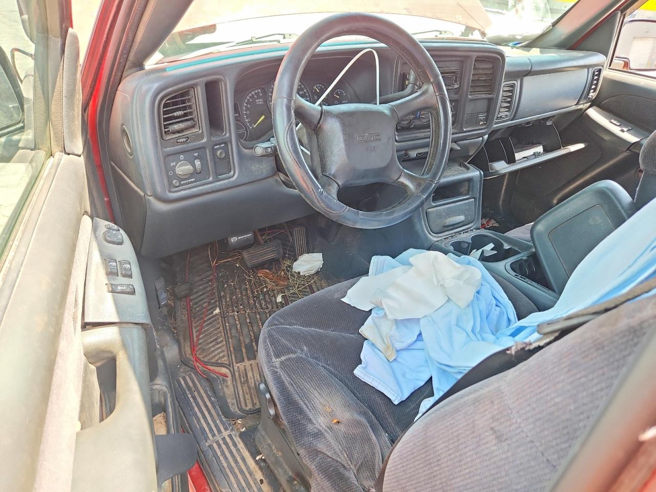 2000 Gmc New Sierra C1500 Red vin: 2GTEC19TXY1168776