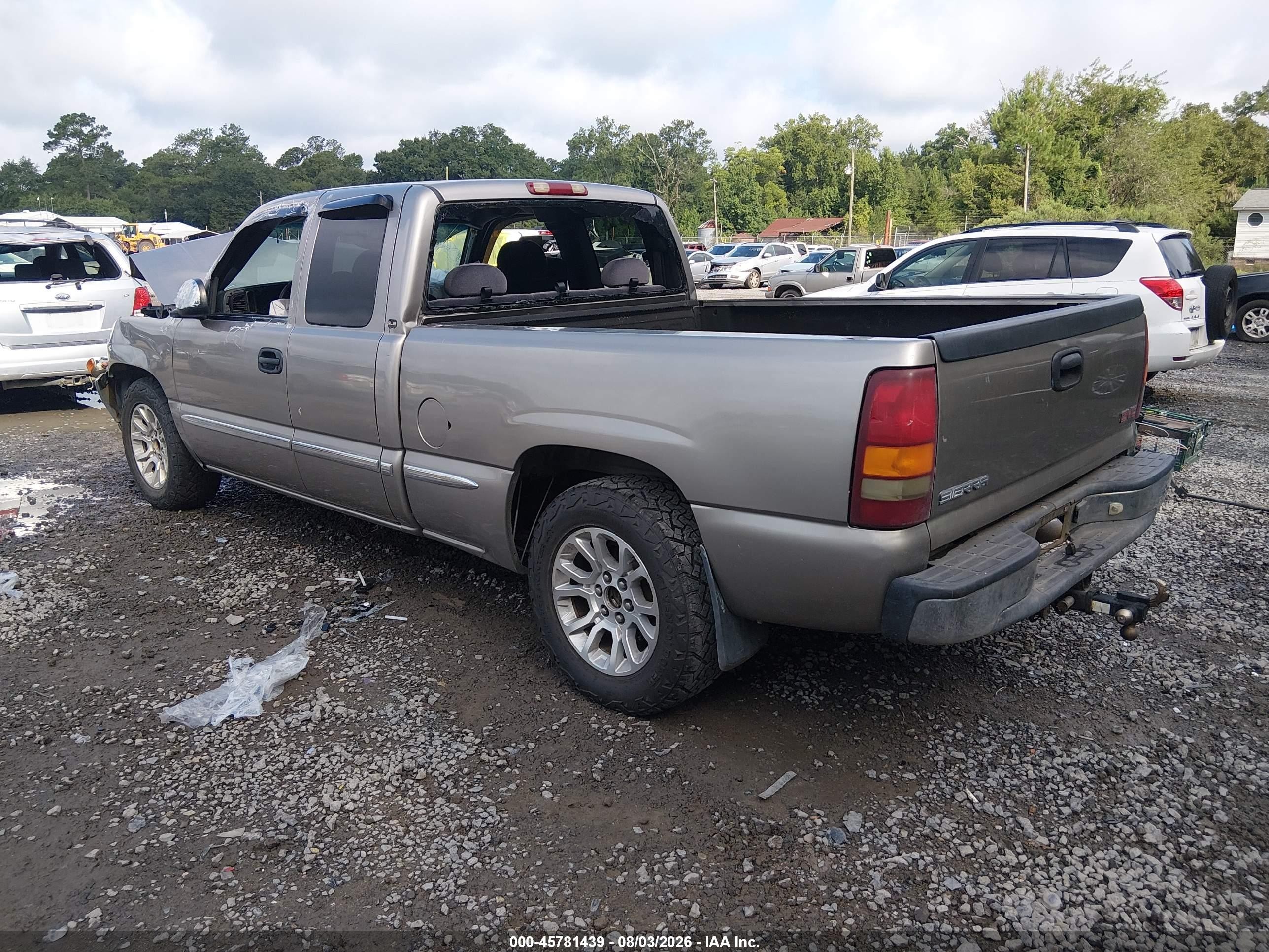 2001 Gmc Sierra 1500 Sle Бежевый vin: 2GTEC19V011231603