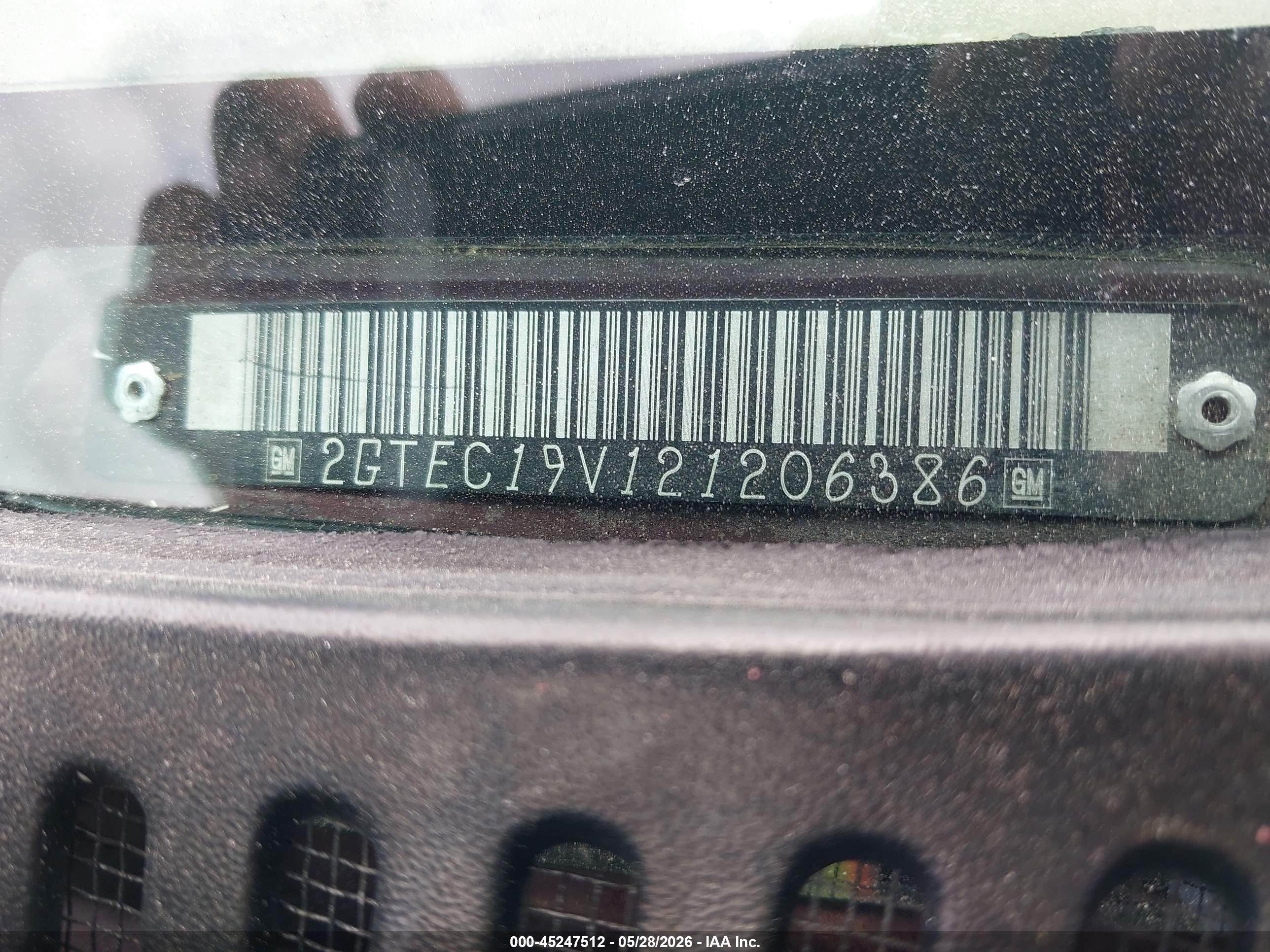 2002 Gmc Sierra 1500 Sle Purple vin: 2GTEC19V121206386