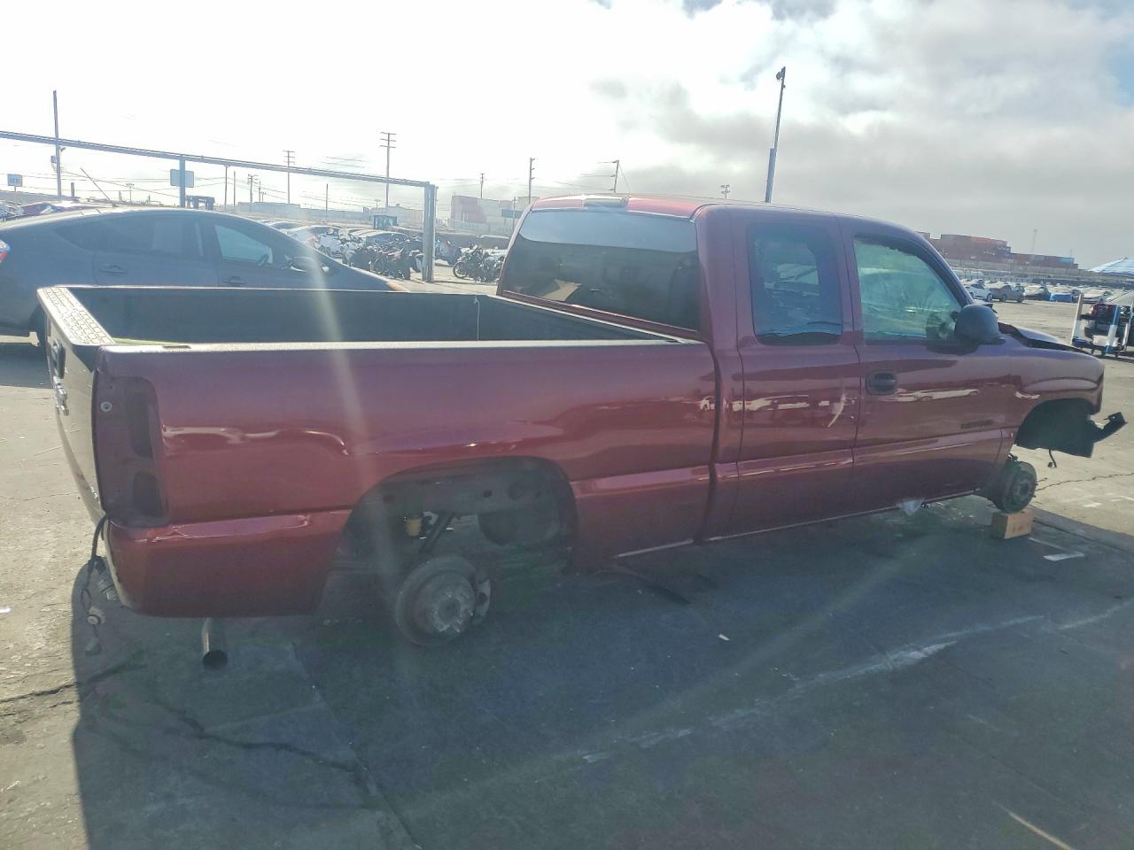 2004 Gmc New Sierra C1500 Burgundy vin: 2GTEC19V141331763