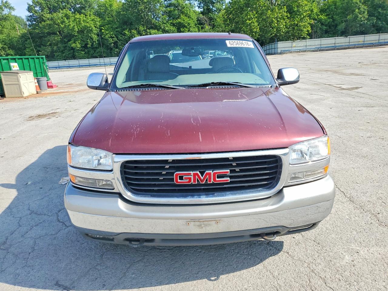 2002 Gmc New Sierra C1500 Burgundy vin: 2GTEC19V221264801