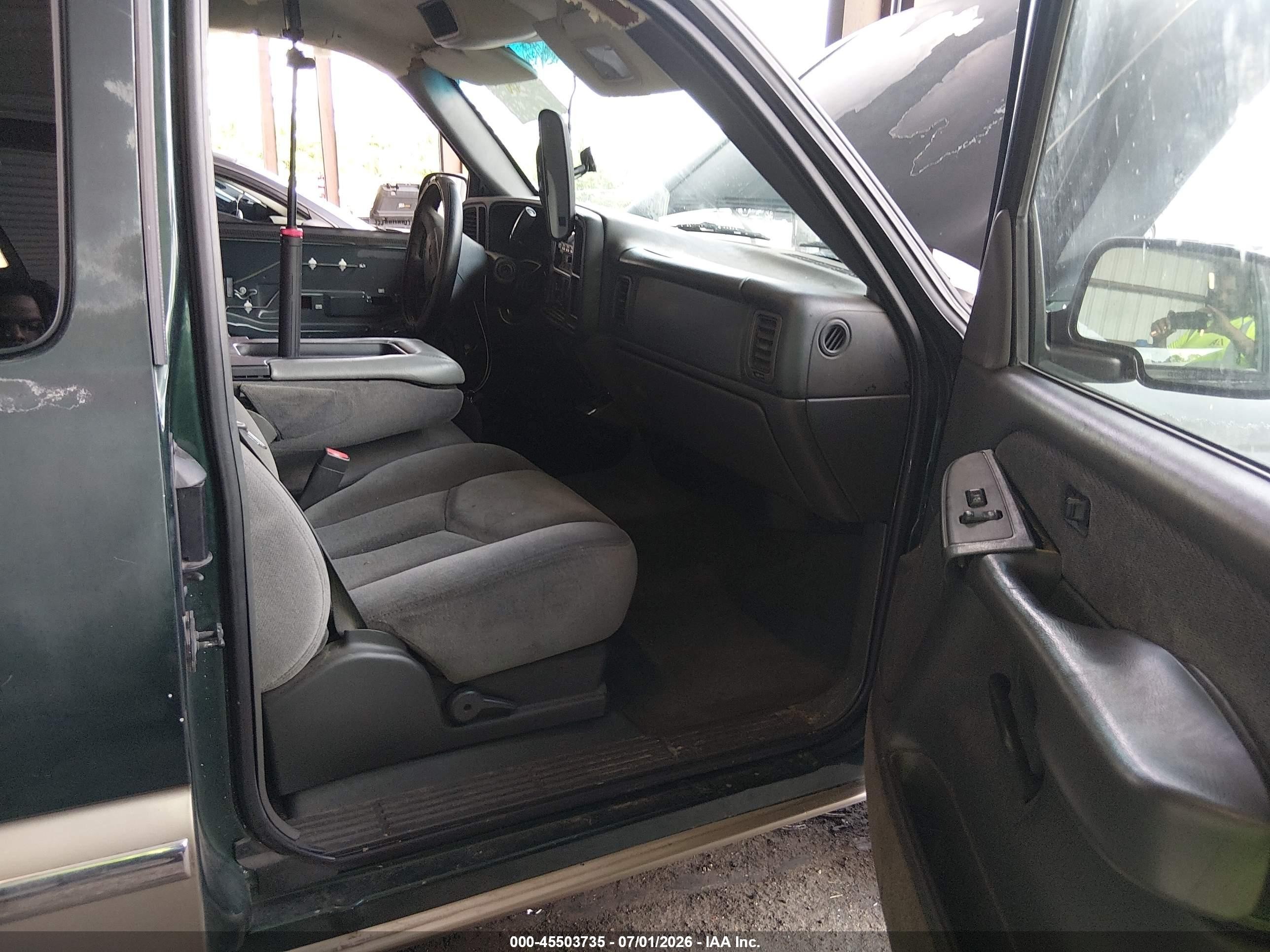 2003 Gmc Sierra 1500 Sle Green vin: 2GTEC19V231216460