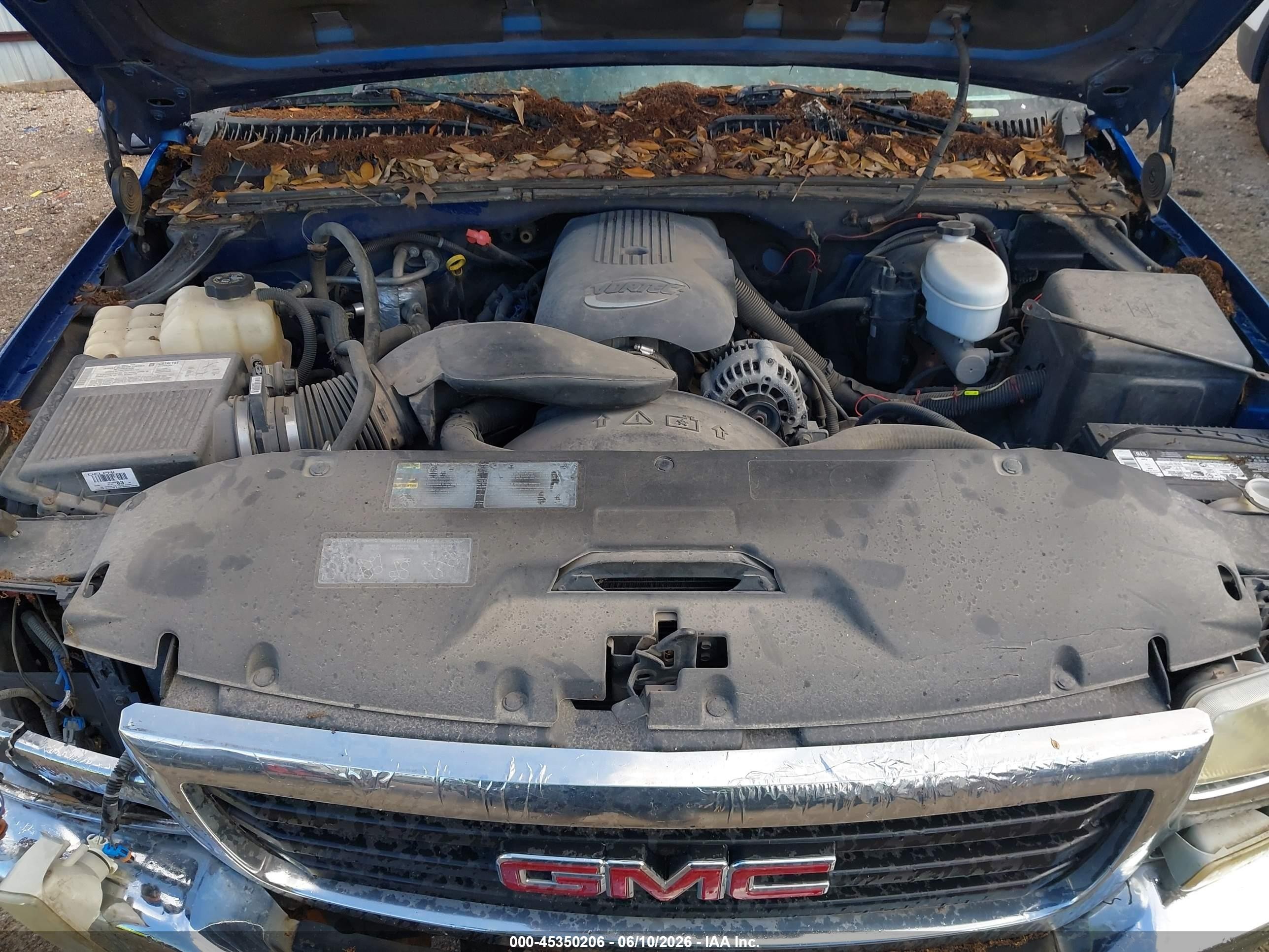 2004 Gmc Sierra 1500 Sle Blue vin: 2GTEC19V241116585