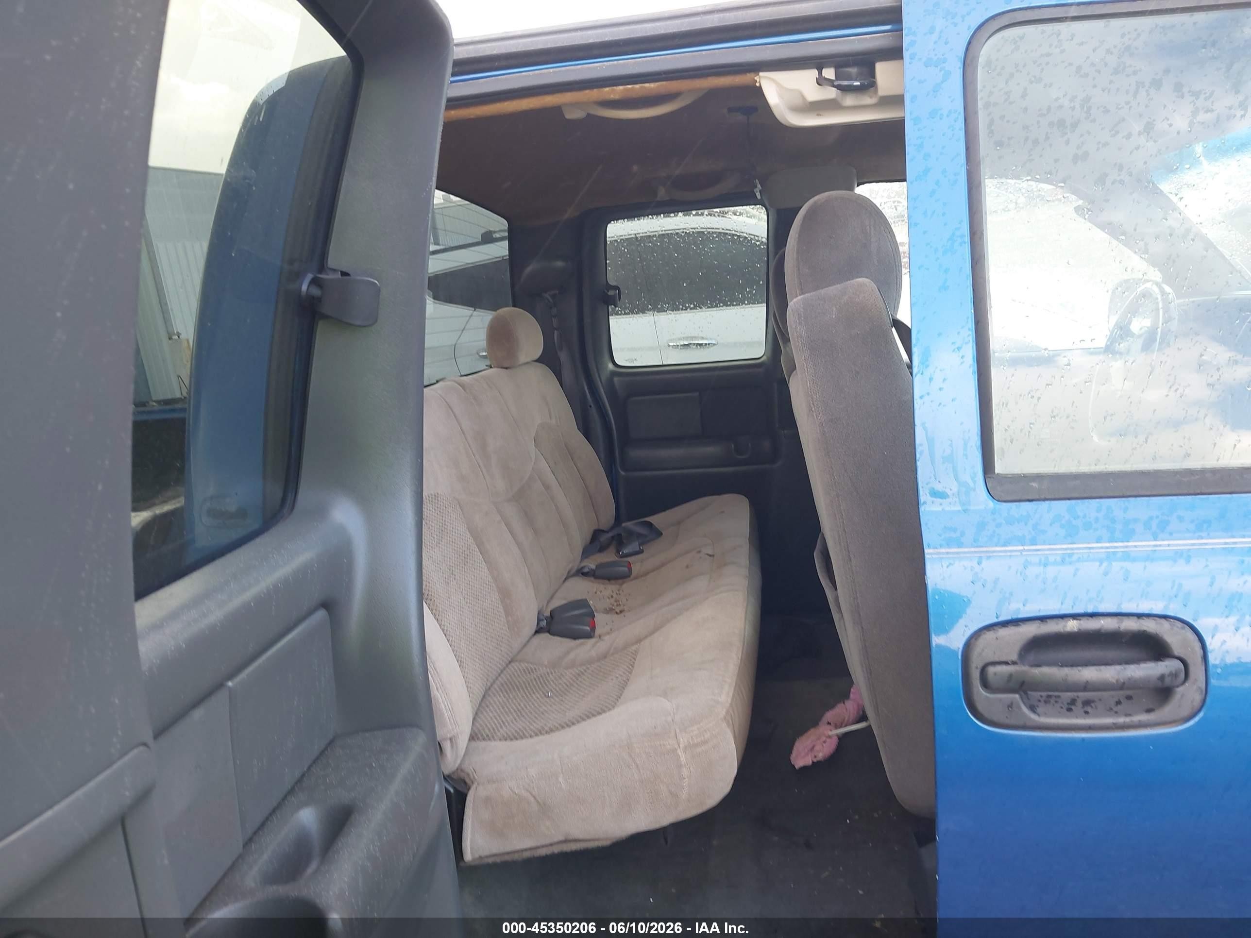 2004 Gmc Sierra 1500 Sle Blue vin: 2GTEC19V241116585