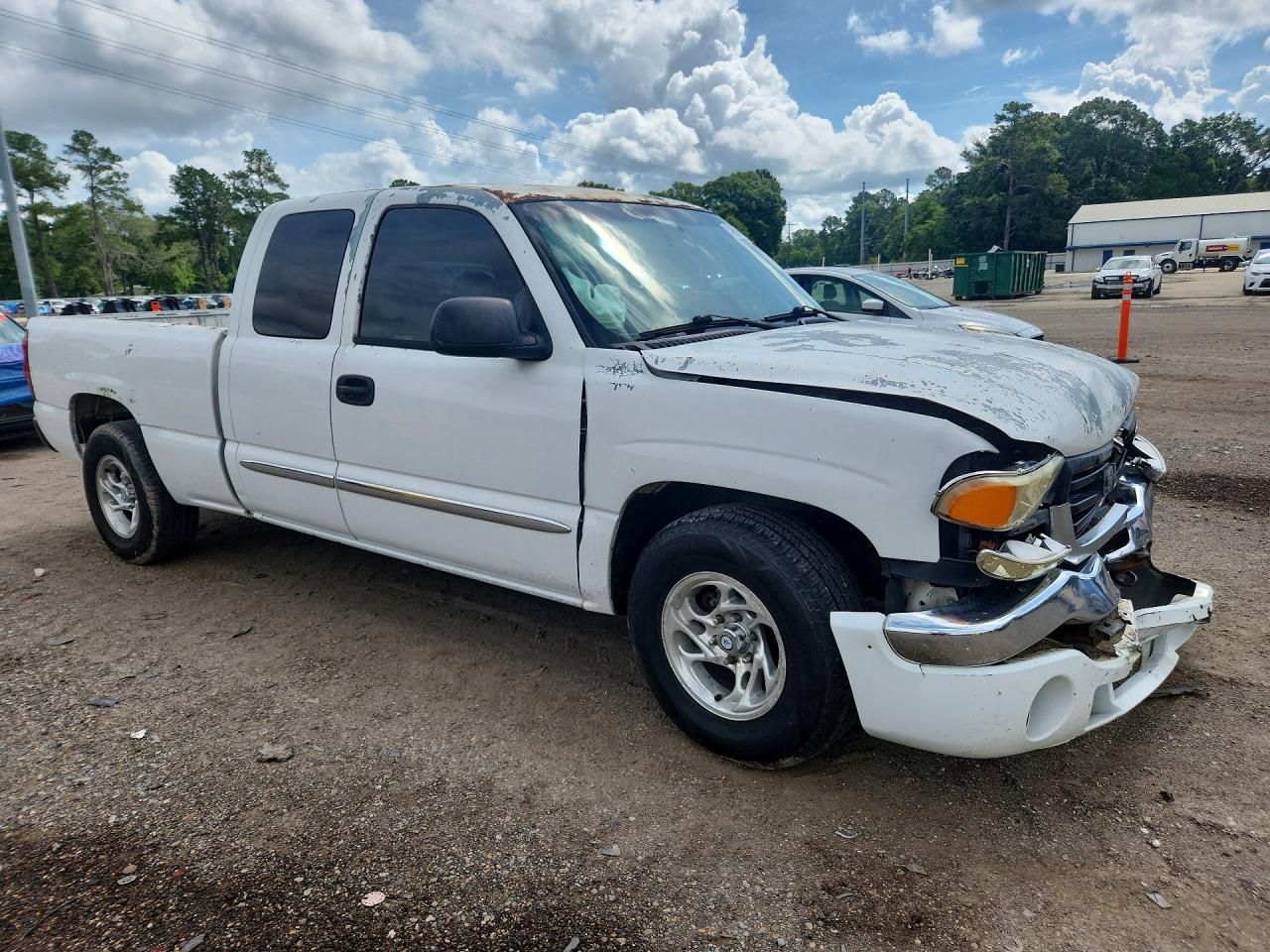 2003 Gmc New Sierra C1500 White vin: 2GTEC19V331374886
