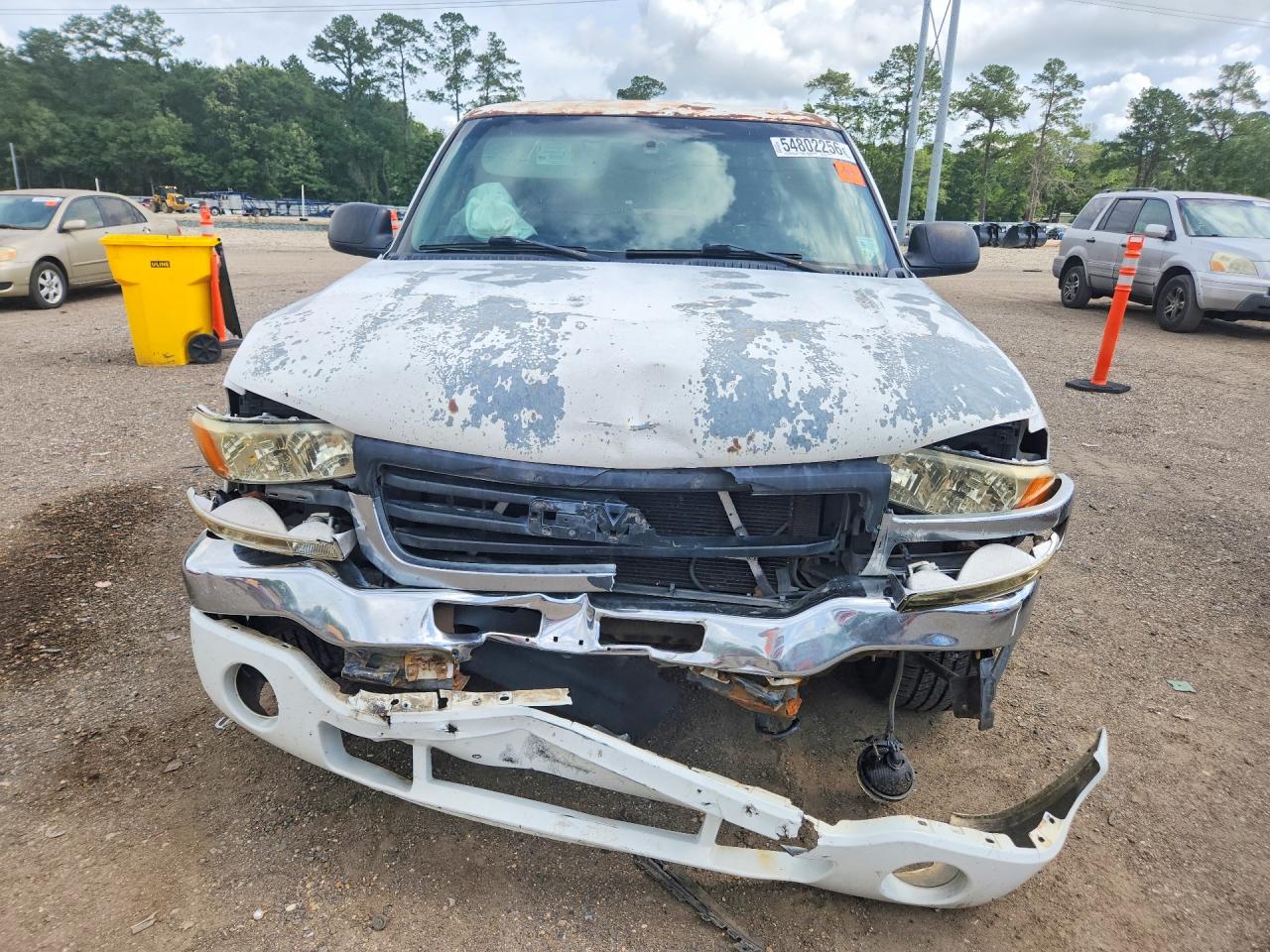2003 Gmc New Sierra C1500 White vin: 2GTEC19V331374886