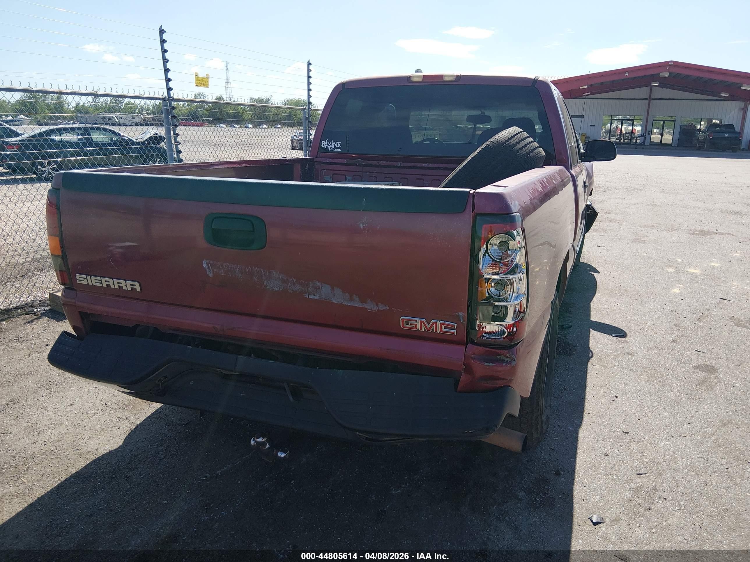 2004 Gmc Sierra 1500 Sle Maroon vin: 2GTEC19V341141611