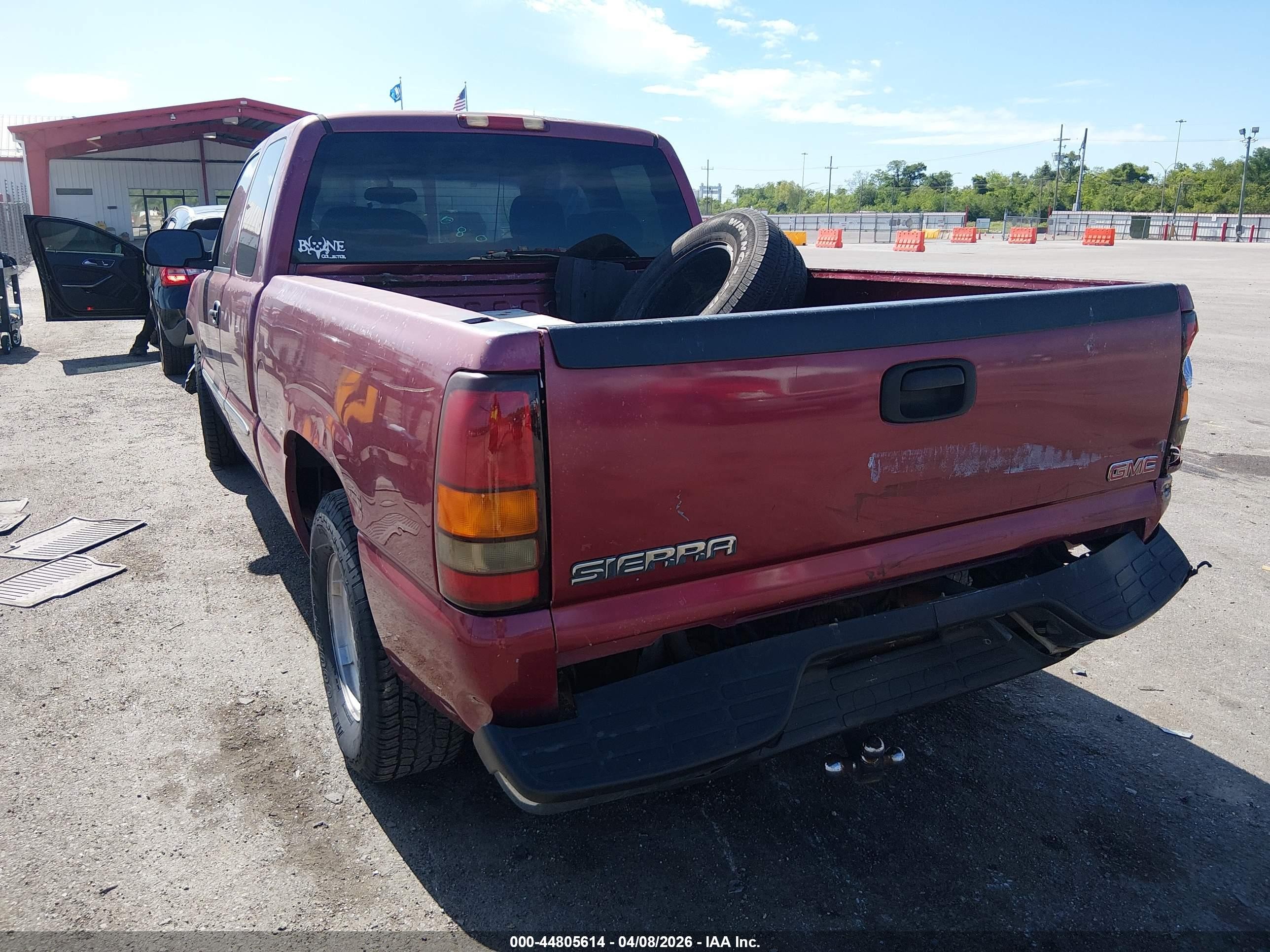 2004 Gmc Sierra 1500 Sle Maroon vin: 2GTEC19V341141611