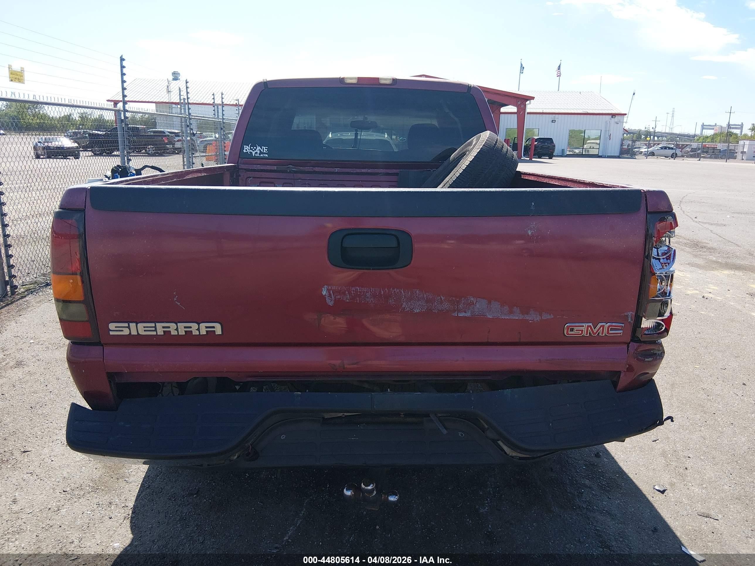 2004 Gmc Sierra 1500 Sle Maroon vin: 2GTEC19V341141611