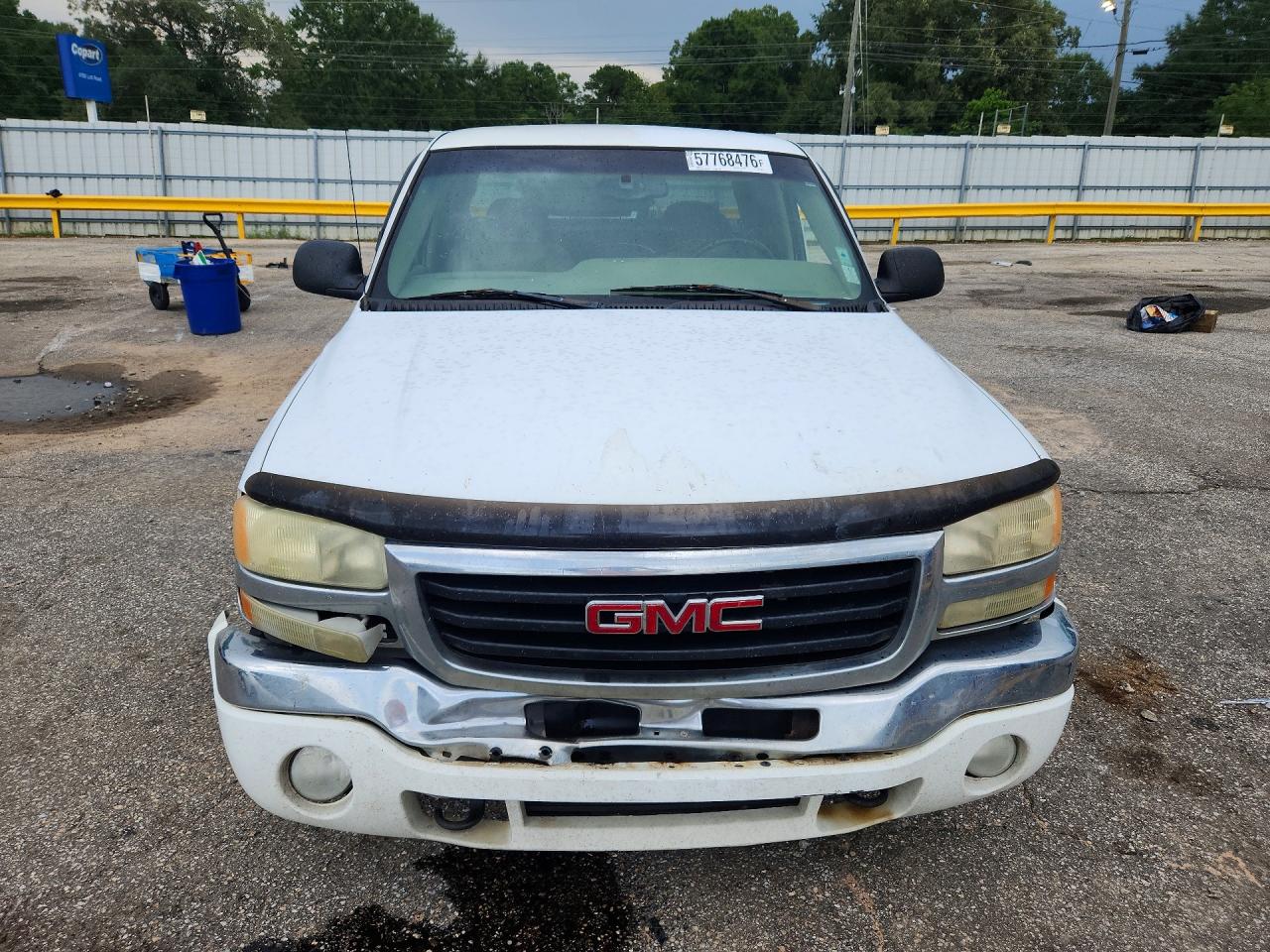 2004 Gmc New Sierra C1500 White vin: 2GTEC19V341309571