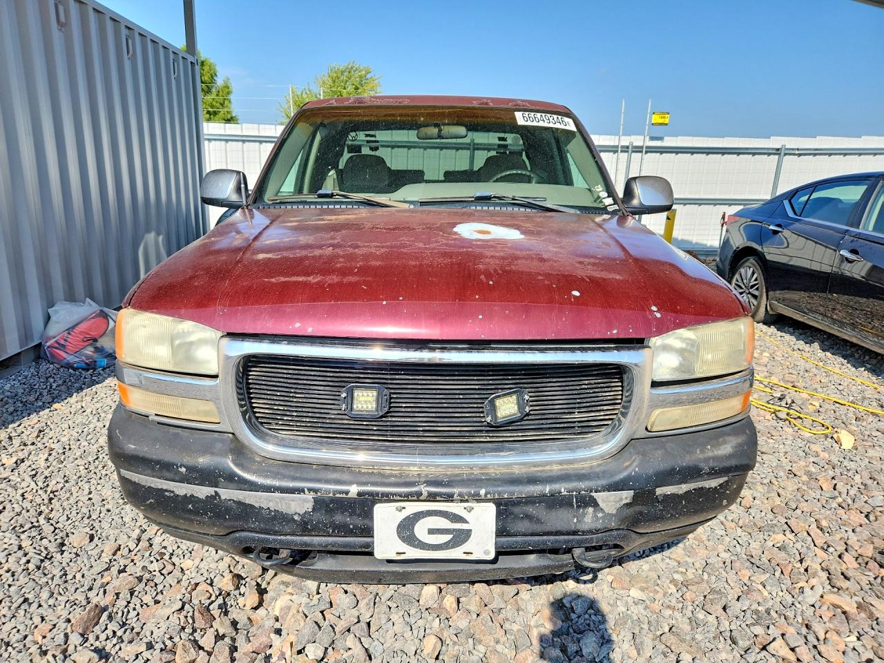 2000 Gmc Sierra 1500 Burgundy vin: 2GTEC19V3Y1367041