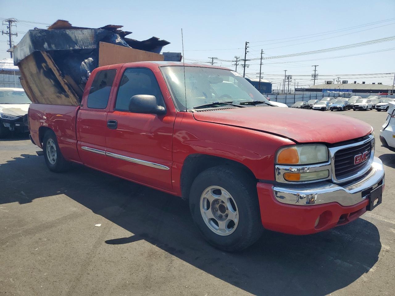 2003 Gmc New Sierra C1500 Classic Red vin: 2GTEC19V431382477