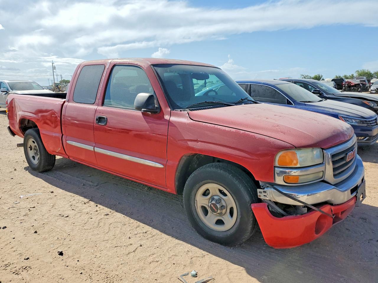 2004 Gmc New Sierra C1500 Red vin: 2GTEC19V441149670