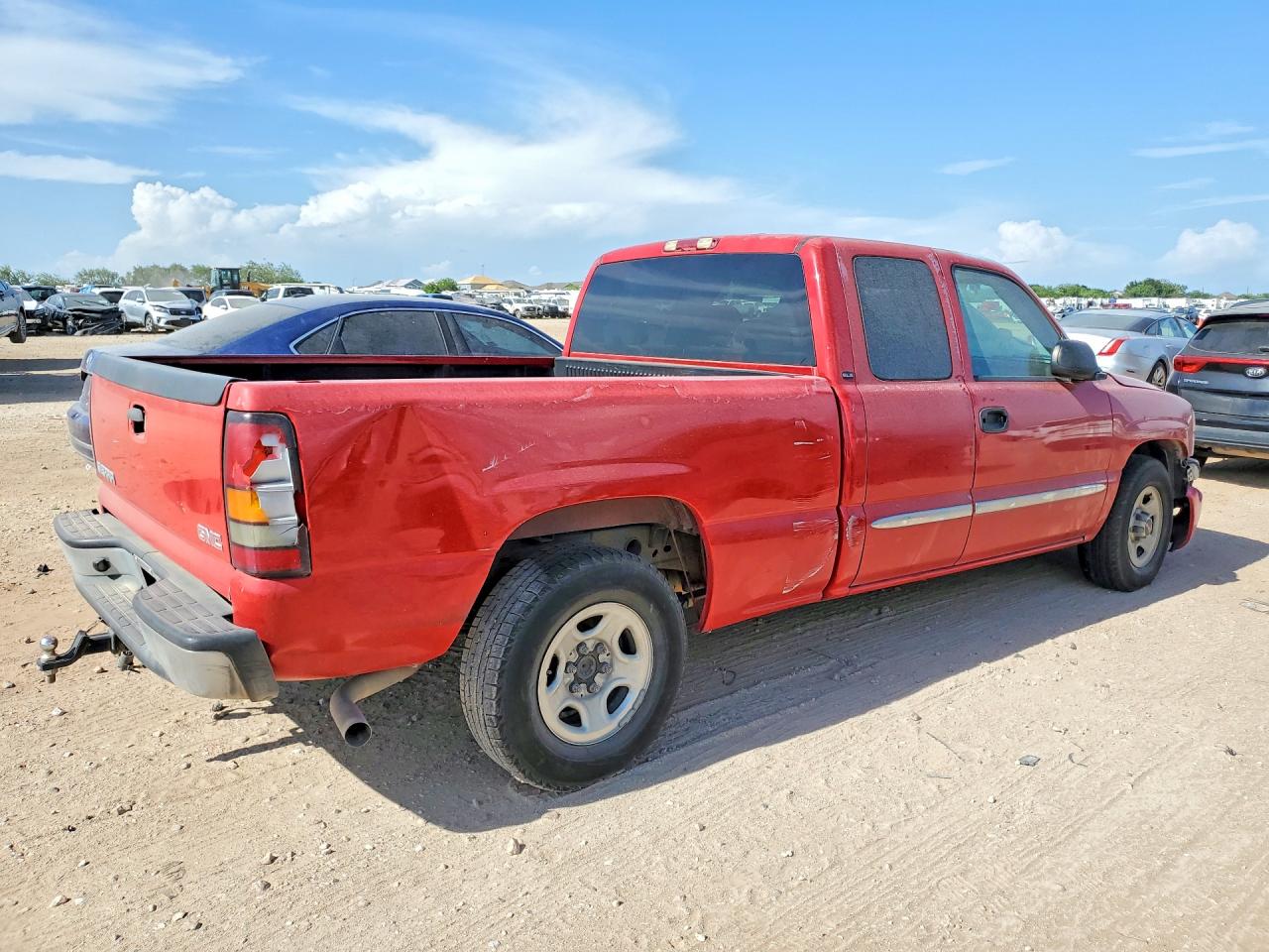 2004 Gmc New Sierra C1500 Red vin: 2GTEC19V441149670