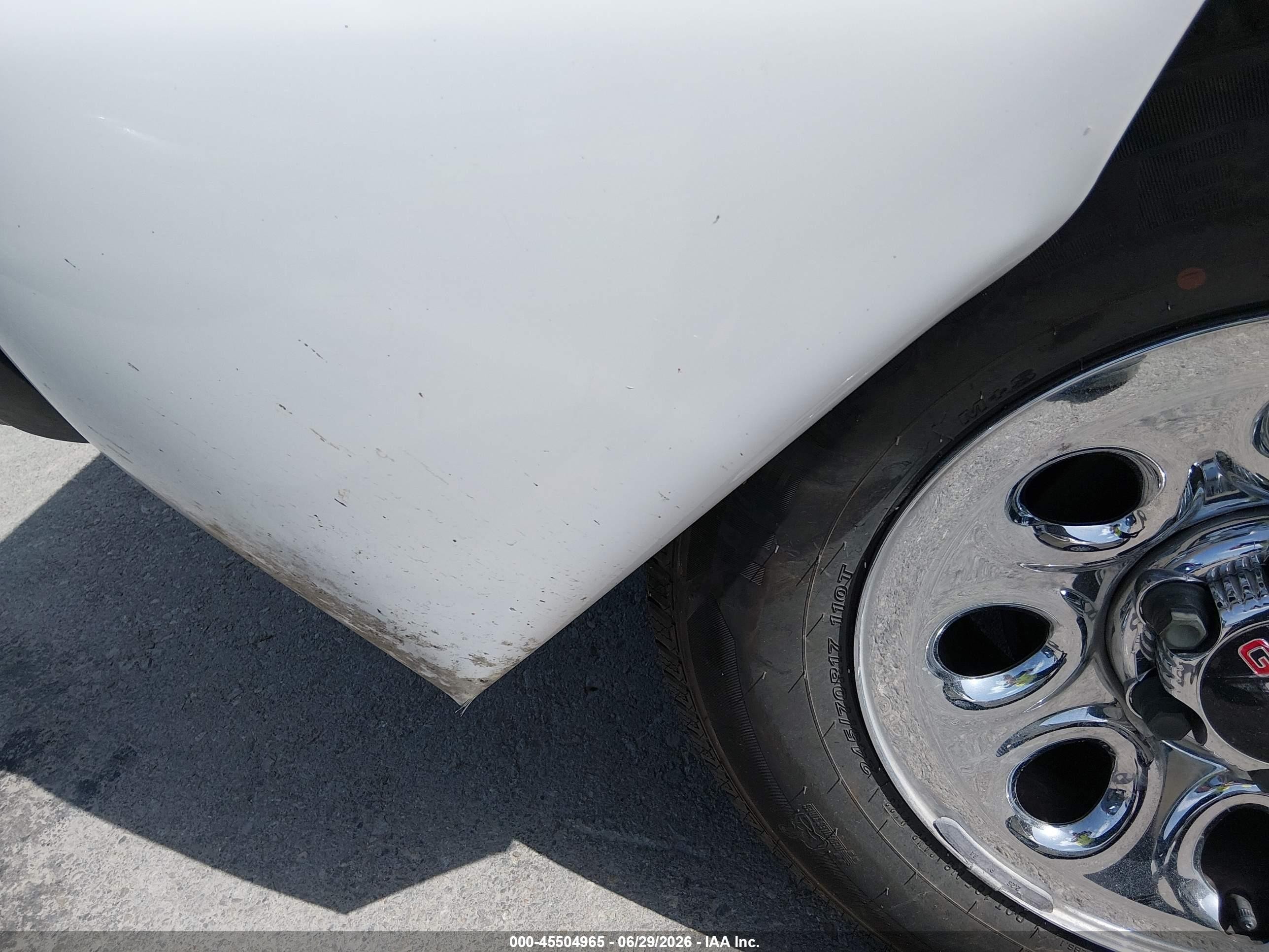 2005 Gmc Sierra 1500 Sle White vin: 2GTEC19V451322122