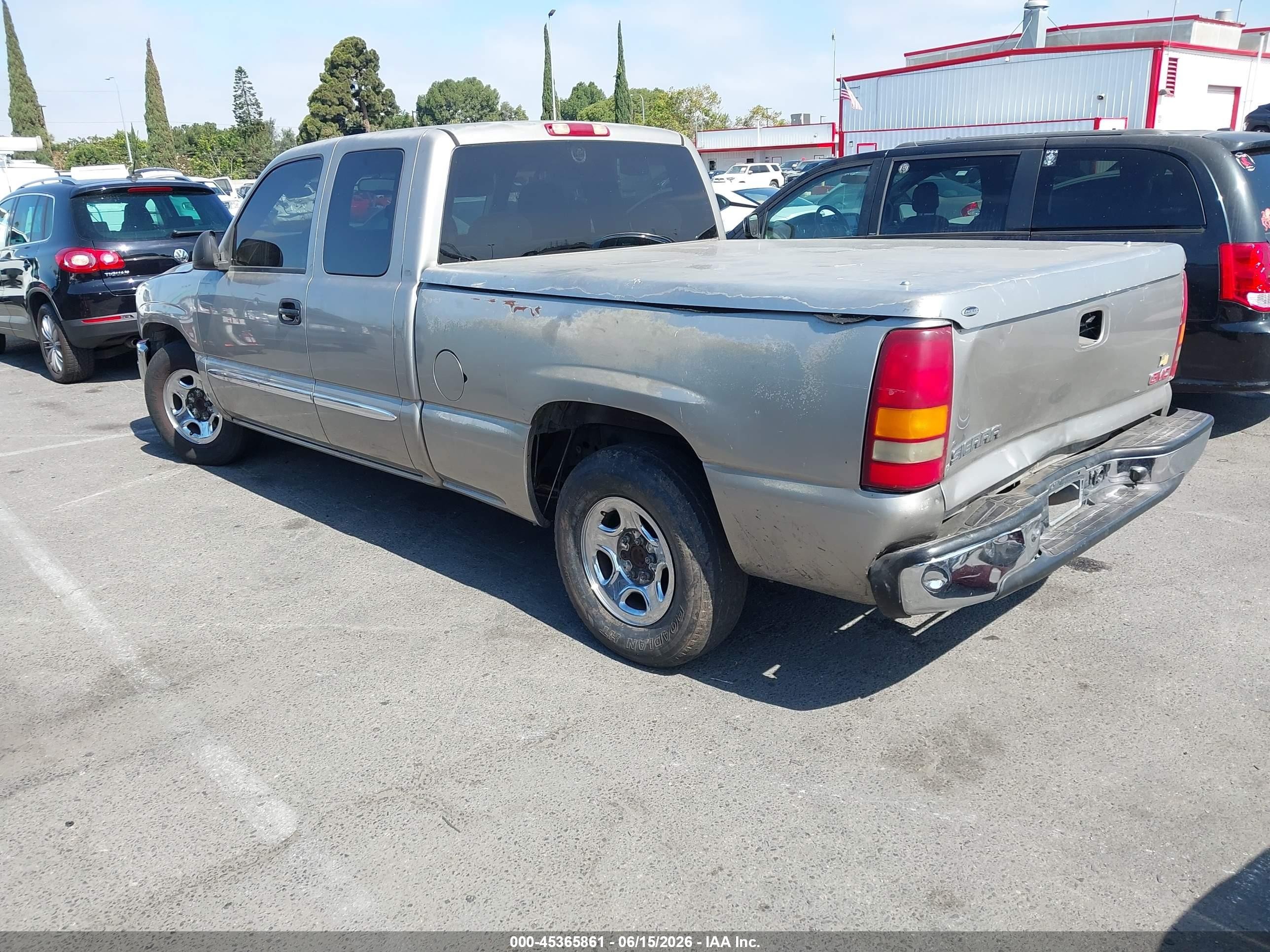 2003 Gmc Sierra 1500 Sle Beige vin: 2GTEC19V531380642