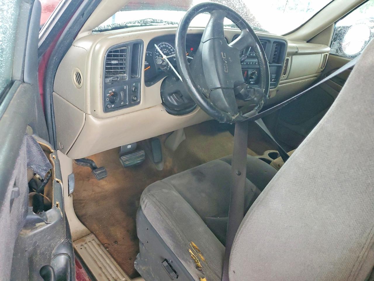 2004 Gmc New Sierra C1500 Burgundy vin: 2GTEC19V541136538