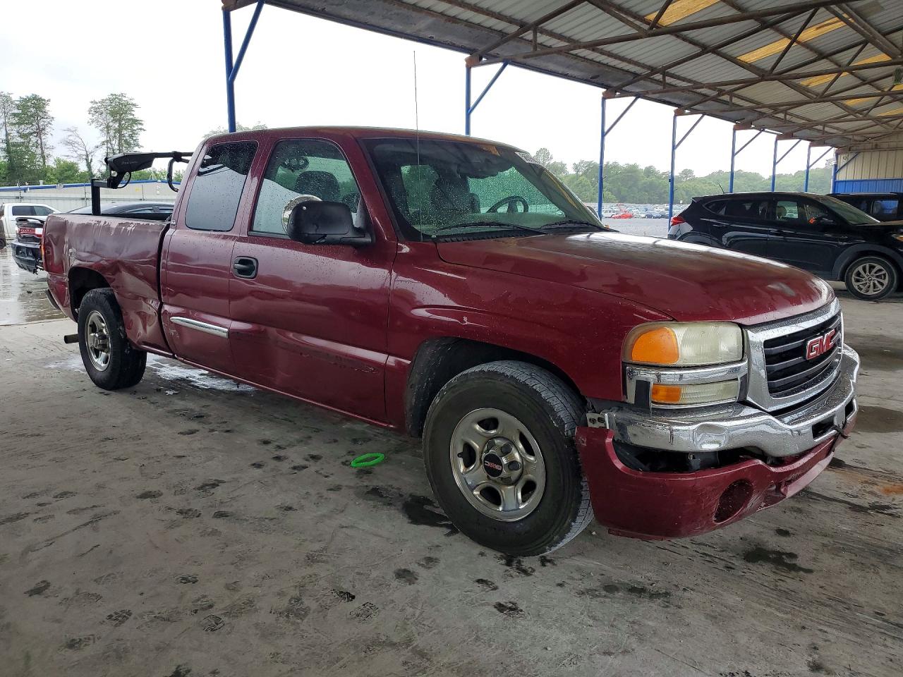 2004 Gmc New Sierra C1500 Burgundy vin: 2GTEC19V541136538