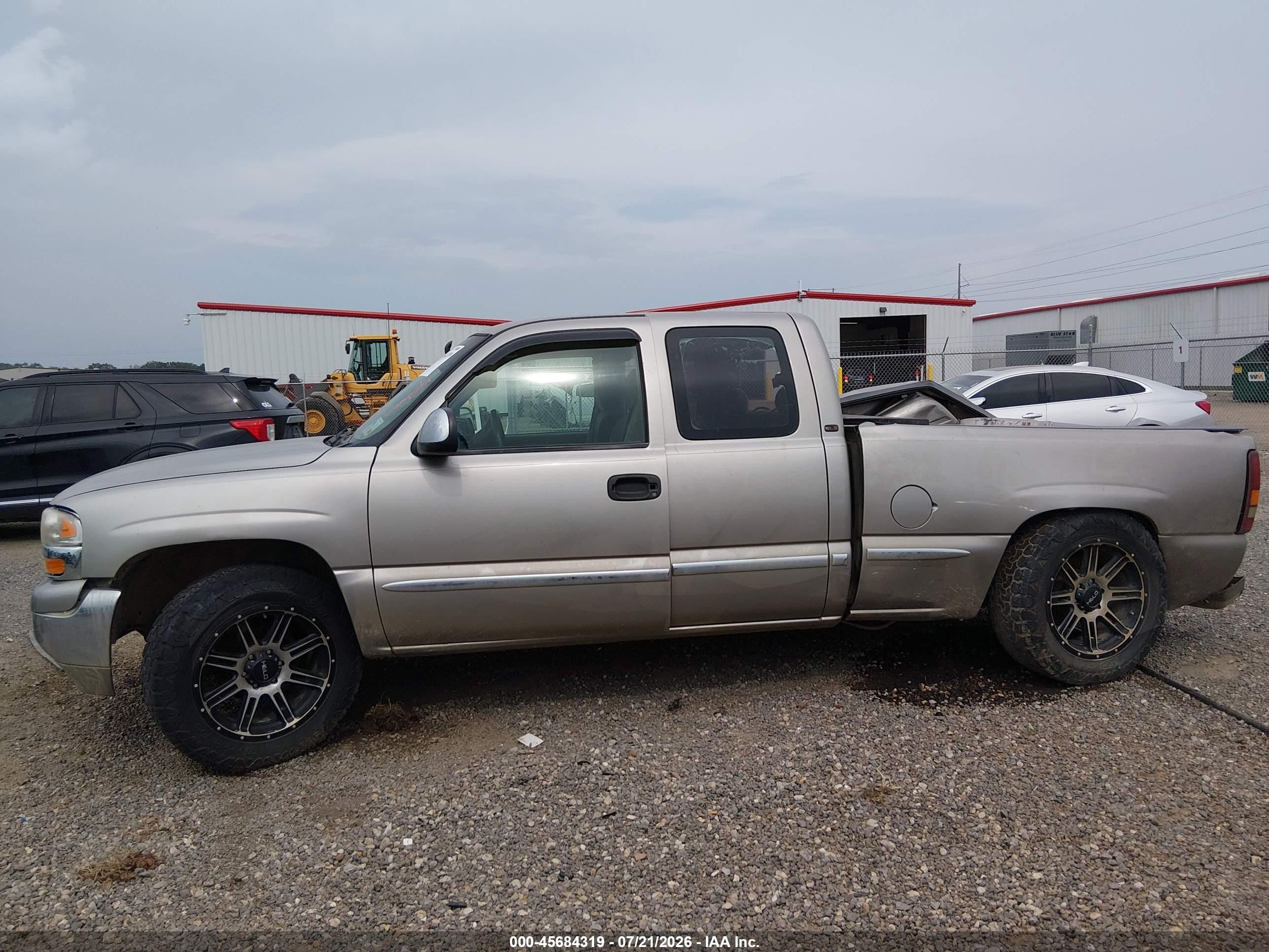 2000 Gmc Sierra 1500 Sle Beige vin: 2GTEC19V6Y1360701