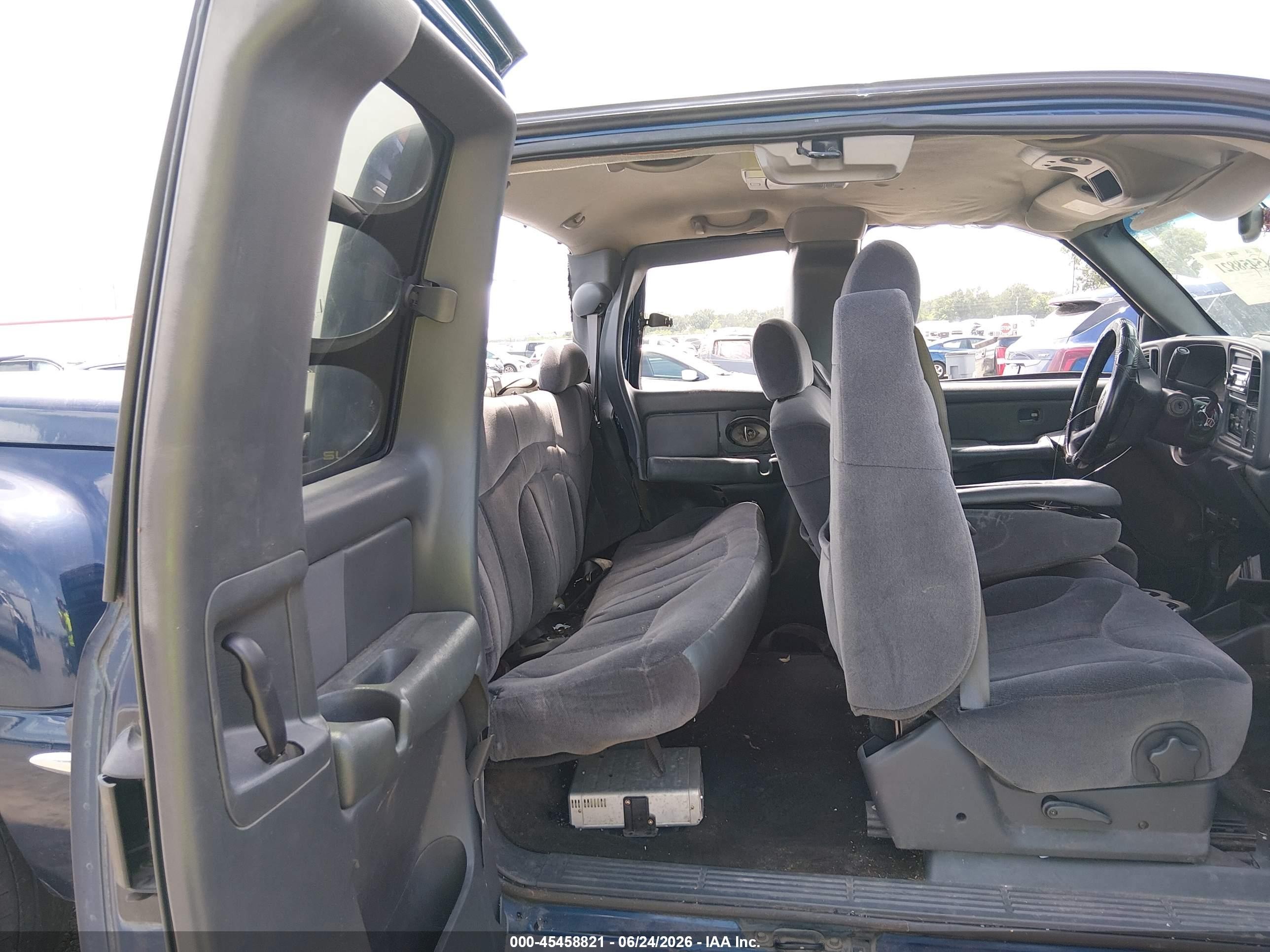 2002 Gmc Sierra 1500 Sle Blue vin: 2GTEC19V721139373