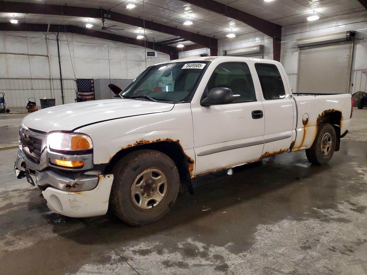 2003 Gmc New Sierra C1500 White vin: 2GTEC19V831287551