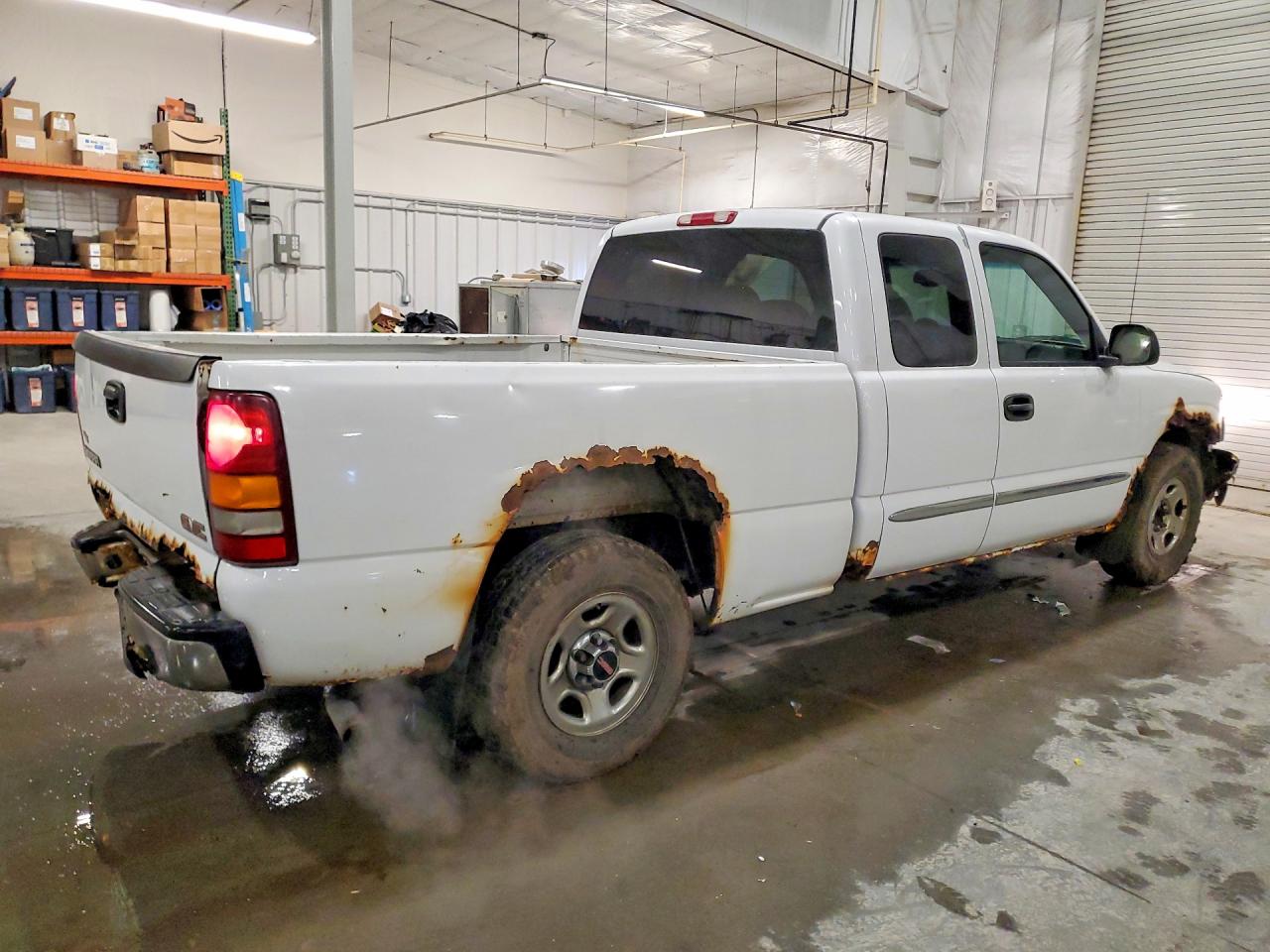 2003 Gmc New Sierra C1500 White vin: 2GTEC19V831287551