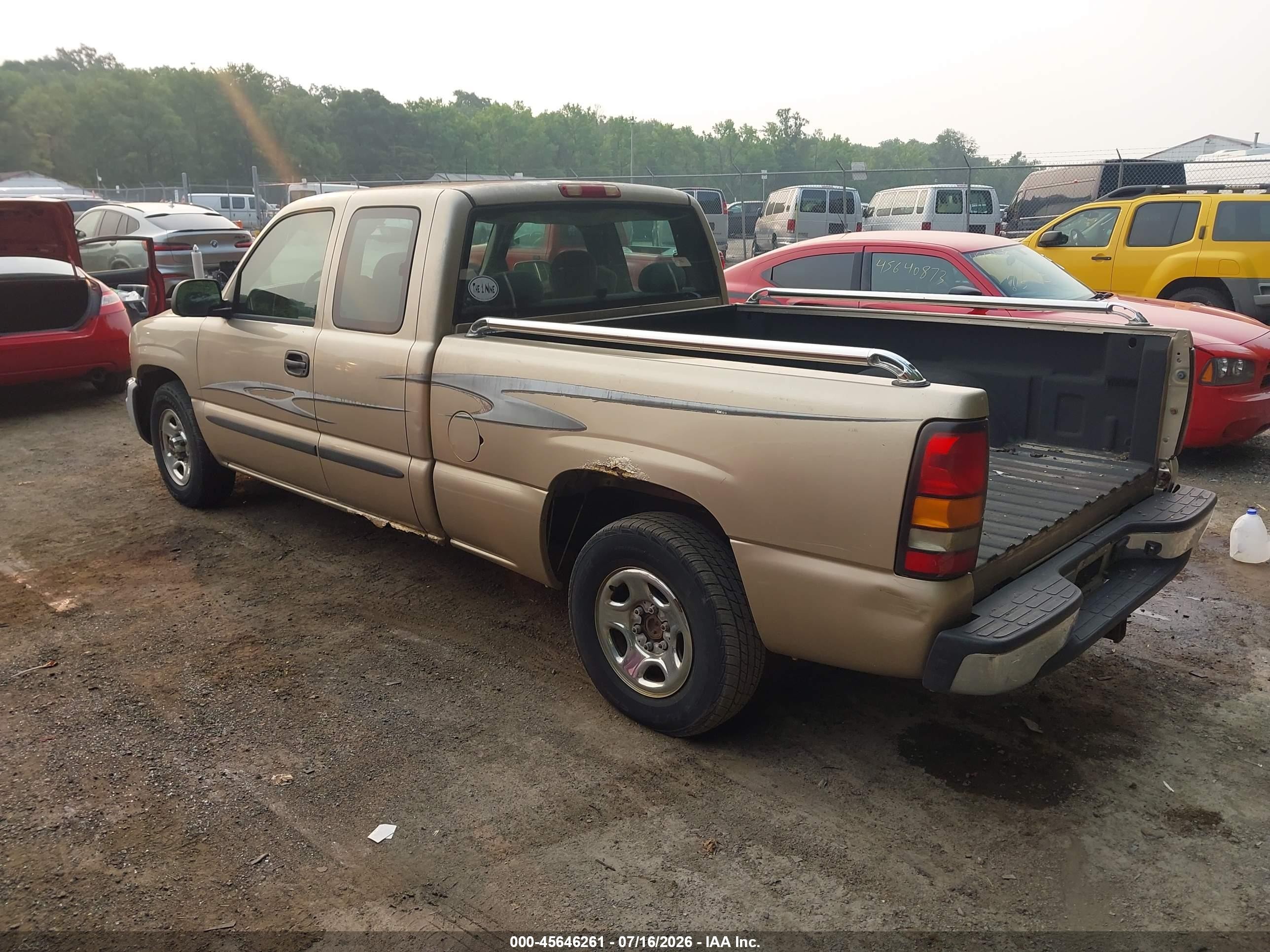 2004 Gmc Sierra 1500   Желто-коричневый vin: 2GTEC19V841133665