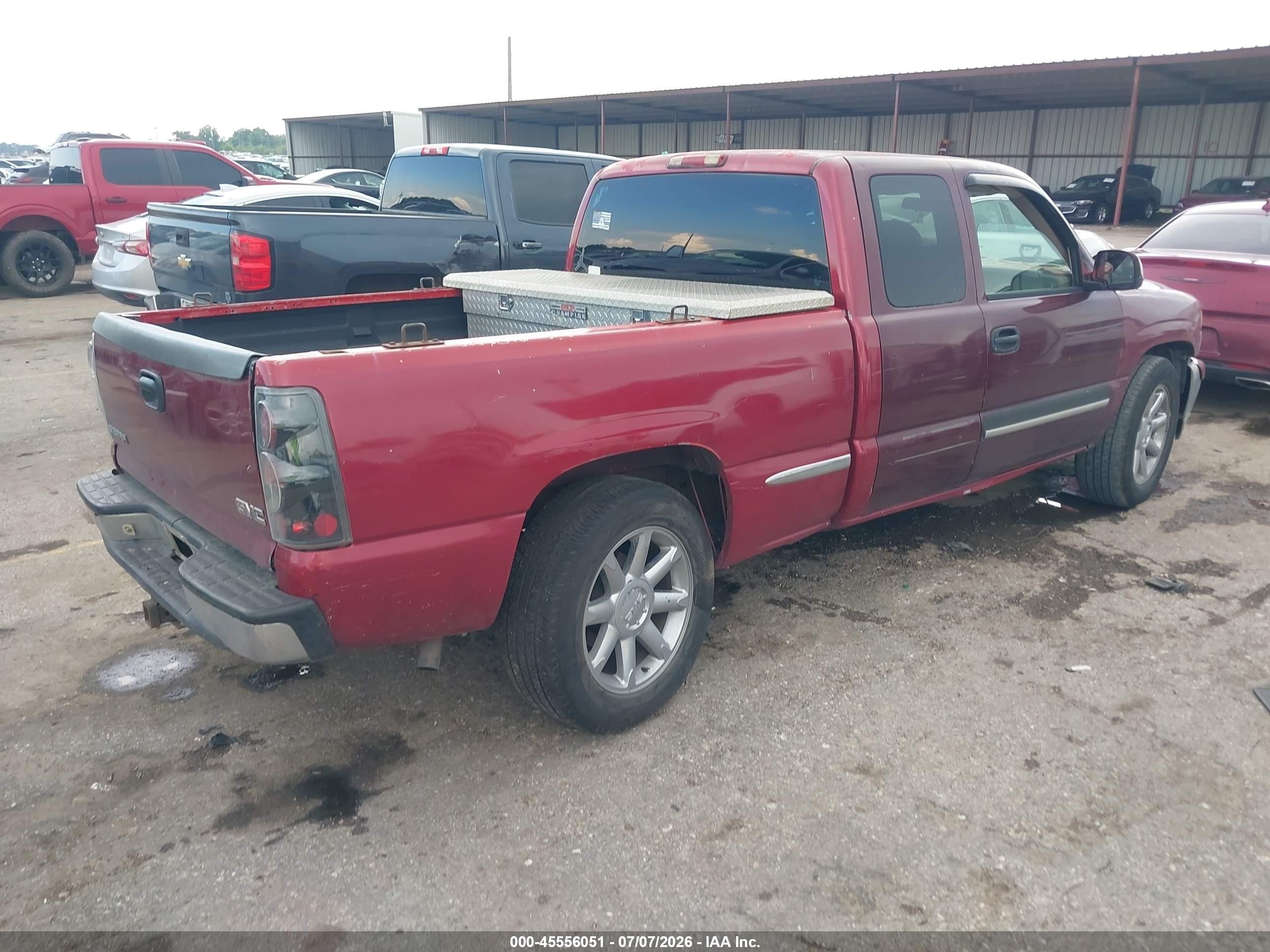 2001 Gmc Sierra 1500 Sle Maroon vin: 2GTEC19V911164564
